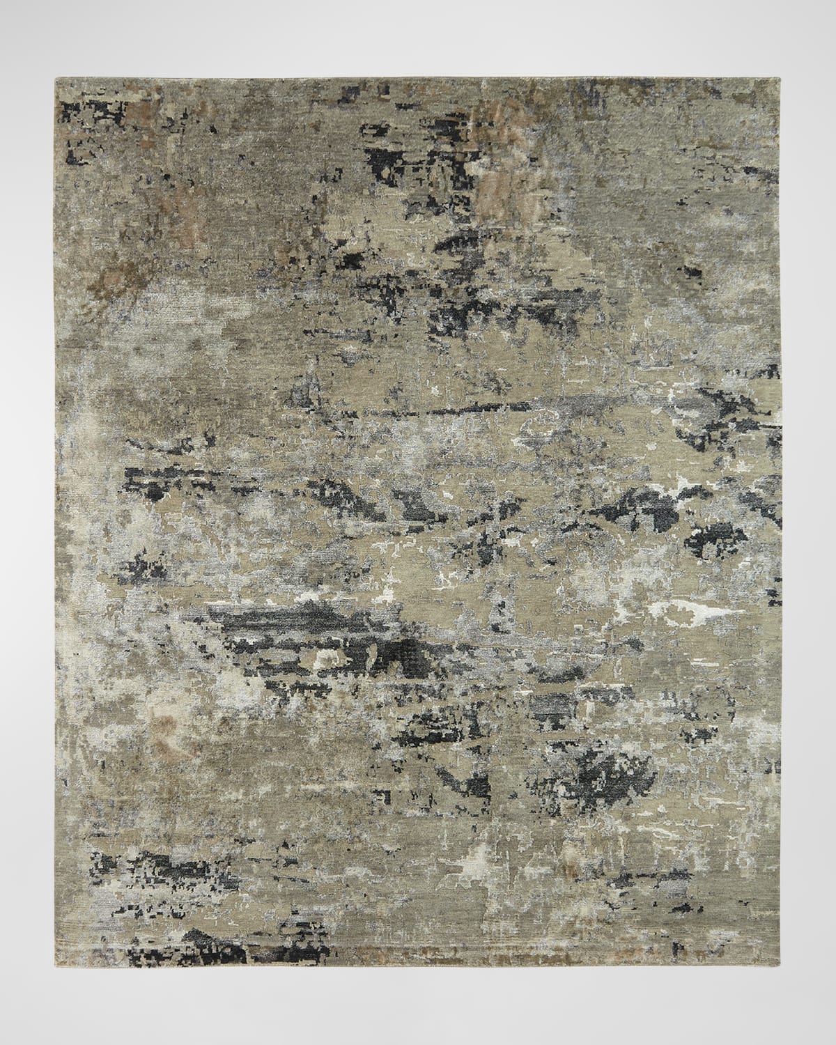 Driftwood Hand-Knotted Rug, 6' x 9'