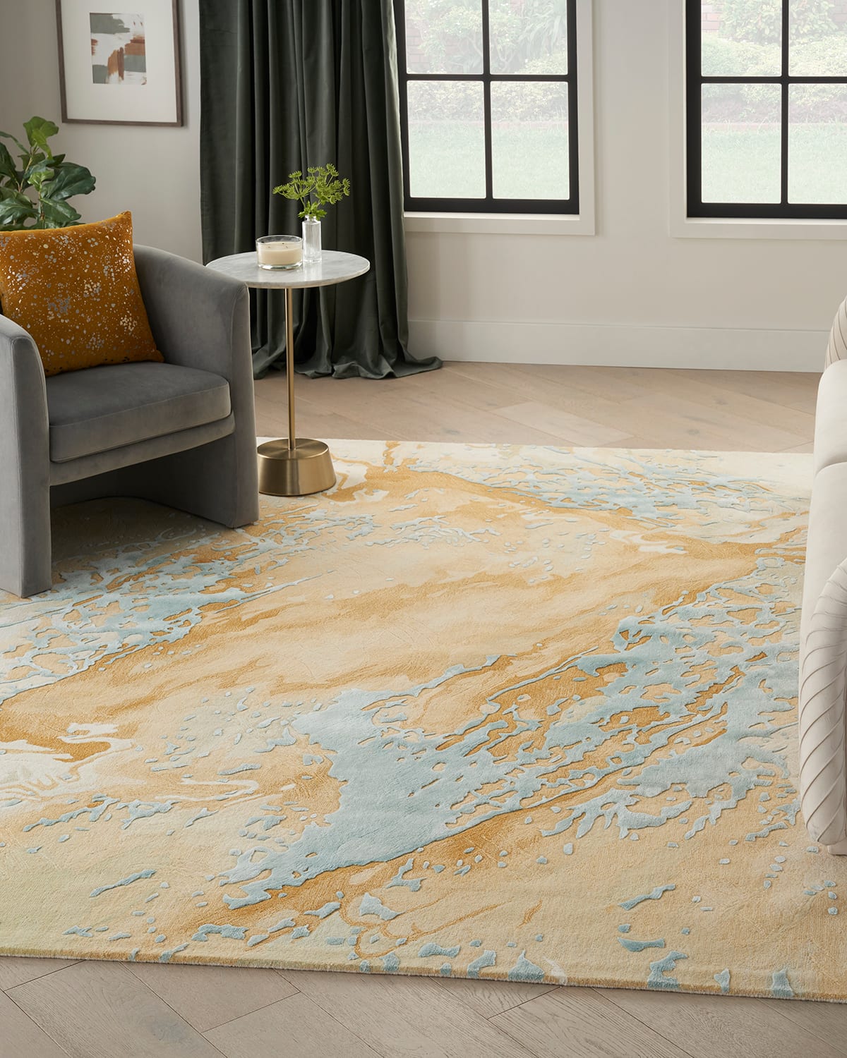 Milea Hand-Tufted Rug, 10' x 14'