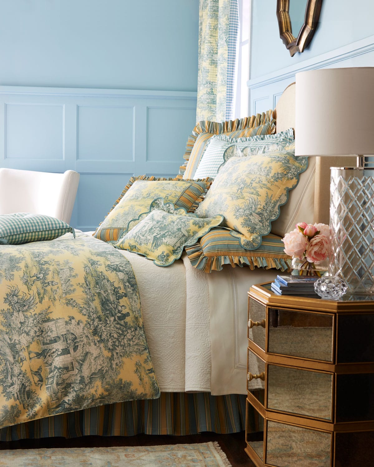 Image Legacy King Lutece Cypress Toile Duvet Cover