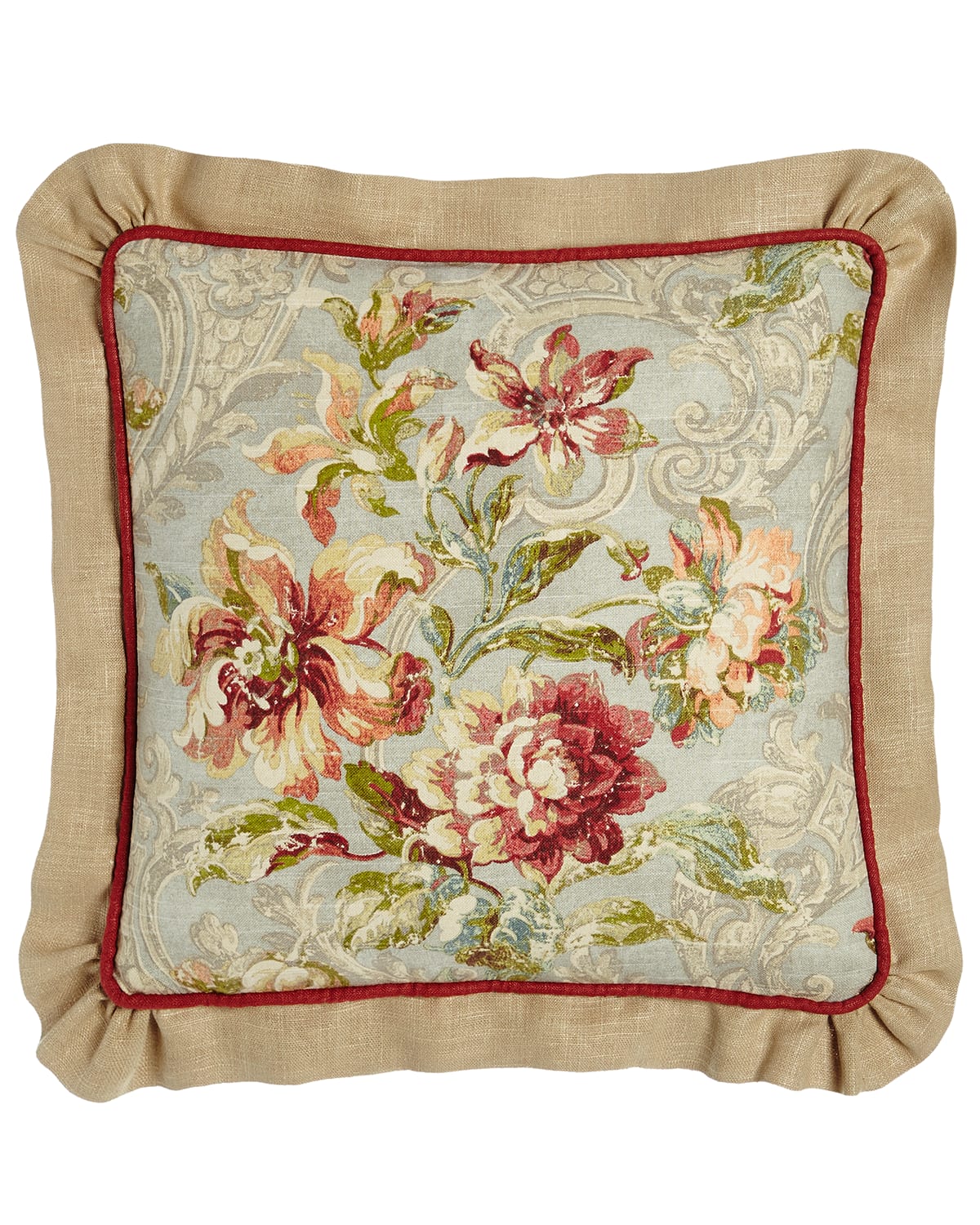 Image Sherry Kline Home Fresco Ruffled Square Pillow