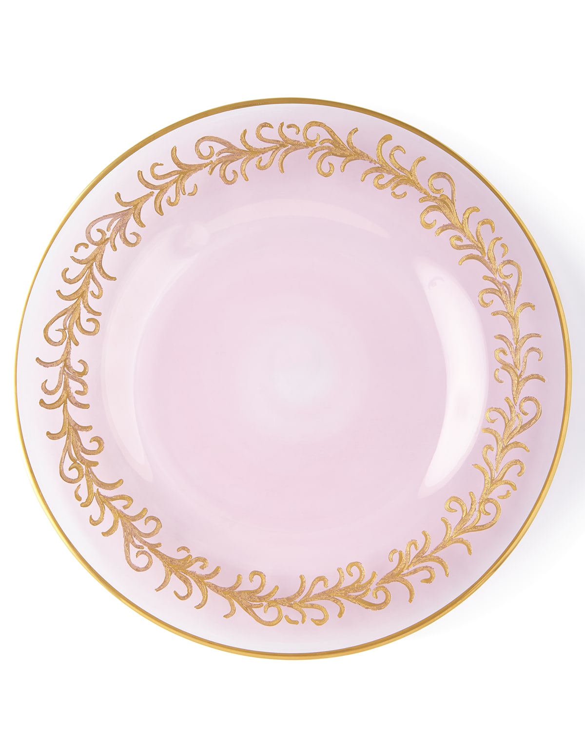 Image Neiman Marcus Blush Oro Bello Salad Plates, Set of 4