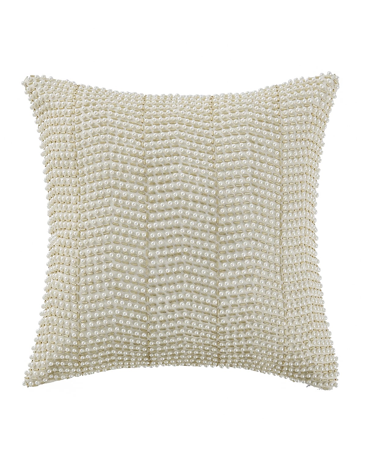 Image Waterford Britt Beaded Pillow, 14"Sq.