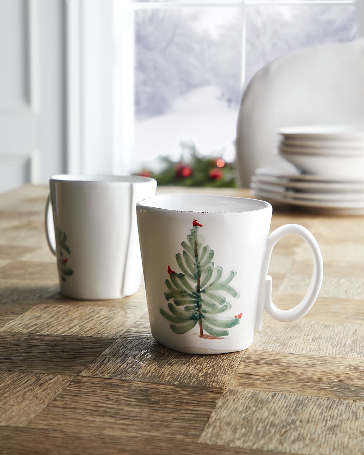 Image Vietri Lastra Holiday Mug