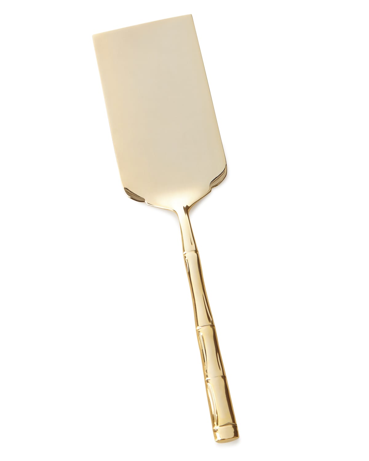 Image Wallace Silversmiths Gold Bamboo Flat Server