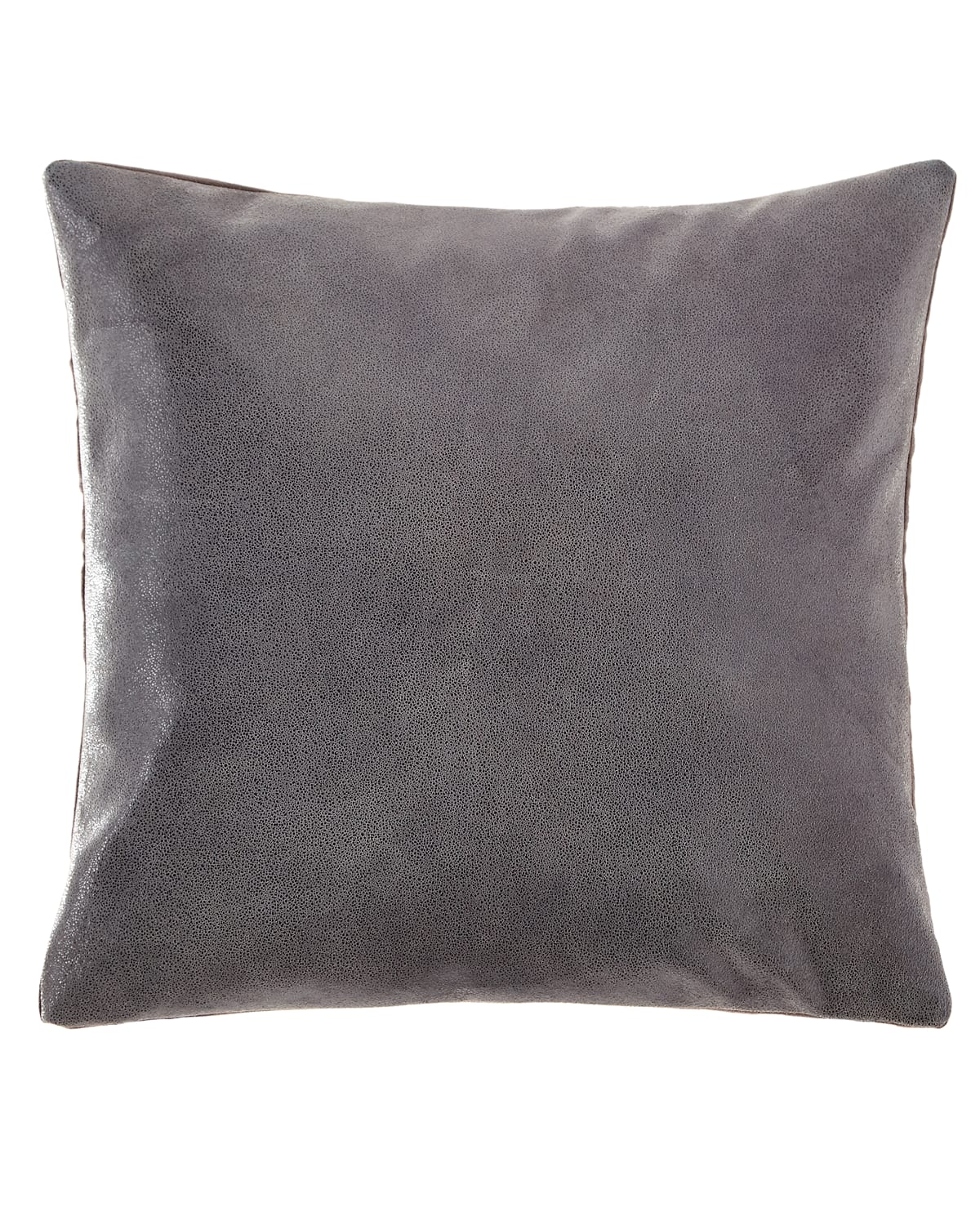 Image Donna Karan Home Clear Lacque Printed Leather Decorative Pillow