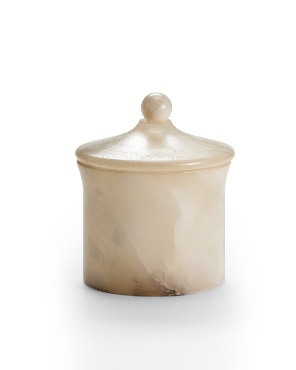 Image Labrazel Alisa Alabaster Bath Canister, Cream