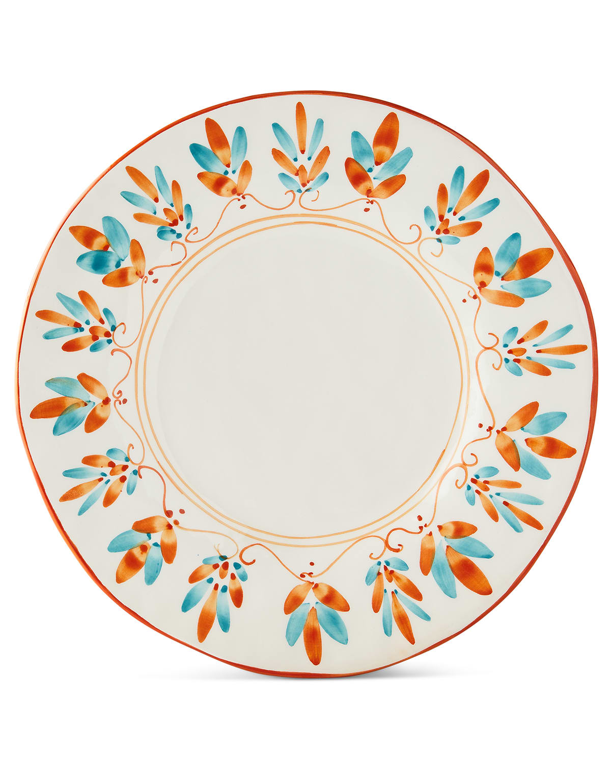 Image Neiman Marcus San Miguel Handpainted Dinner Plate