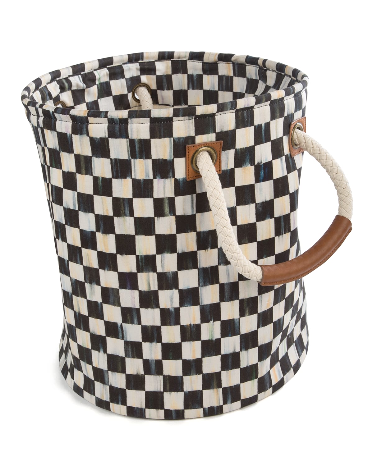 Image MacKenzie-Childs Courtly Check Small Storage Tote