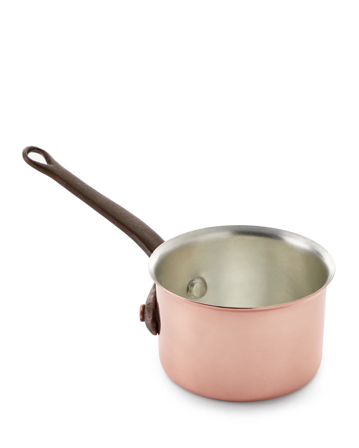 Image Duparquet Copper Cookware Solid Copper Sauce Pan with Tin Lining, 5.5"Dia.