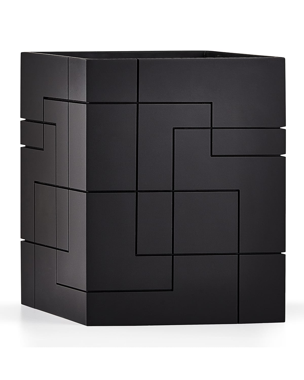 Image Labrazel Linear Wastebasket, Black