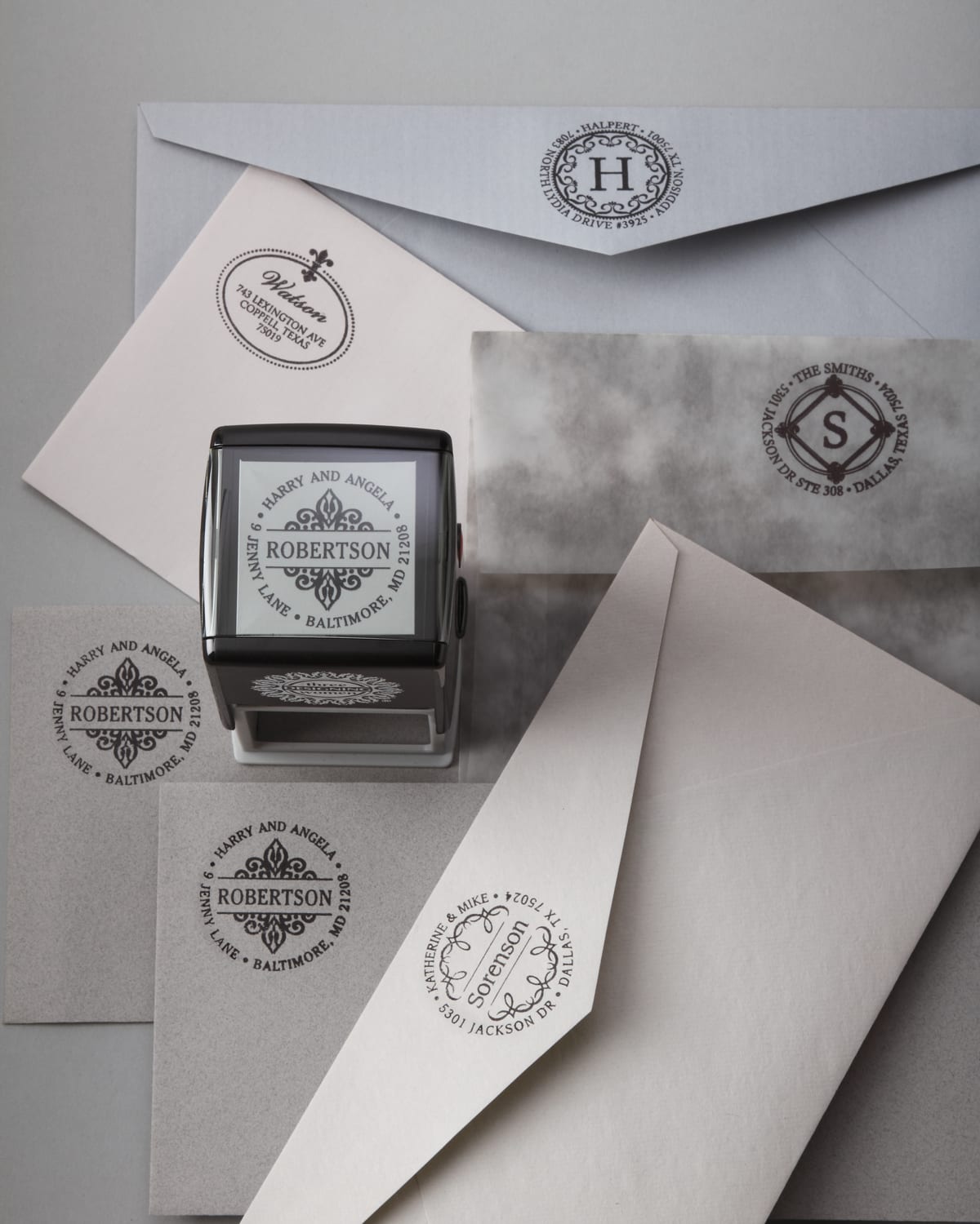 Image Three Designing Women Emblem Address Stamp