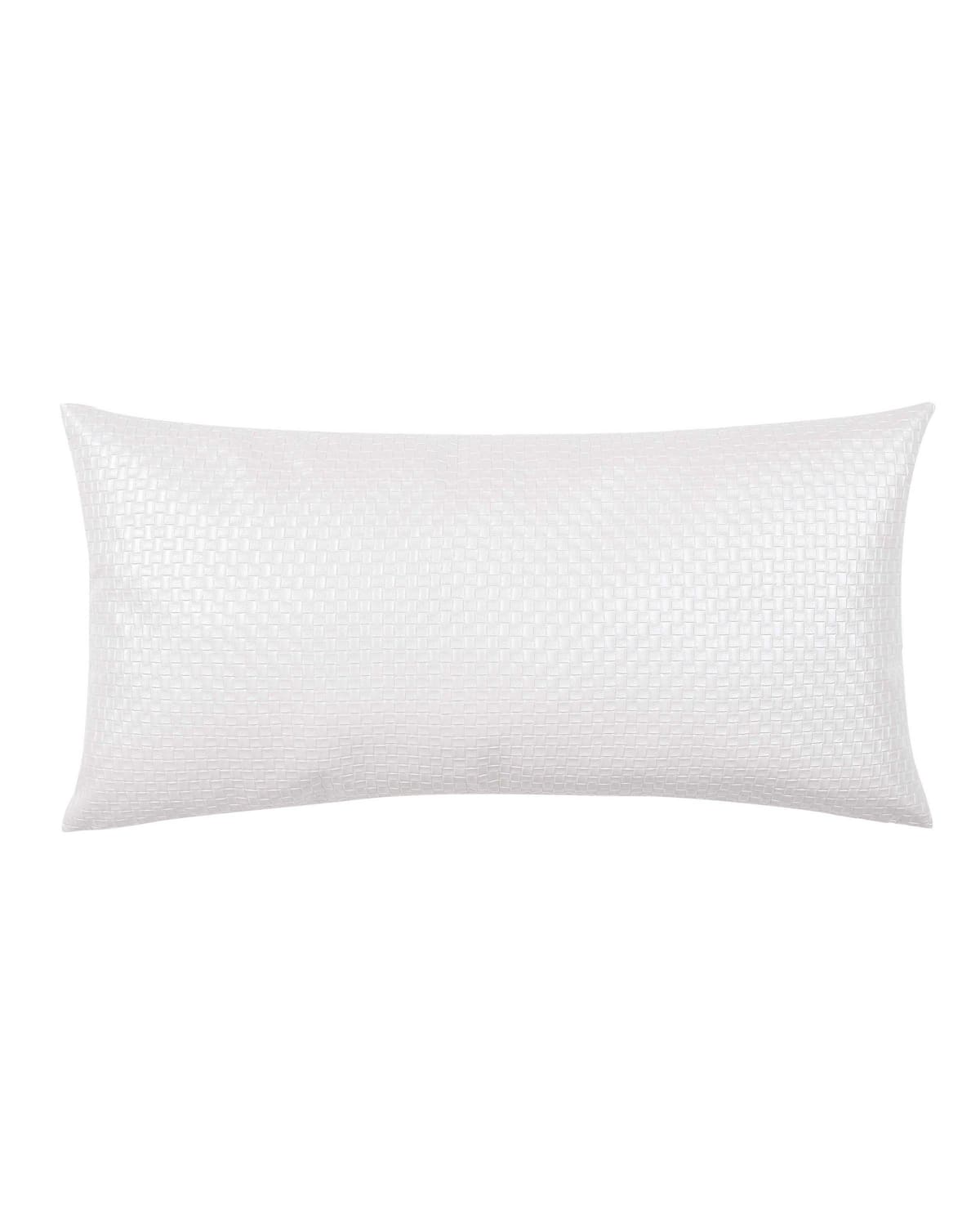 Image Charisma Molani Faux-Leather Decorative Pillow, 14" x 28"