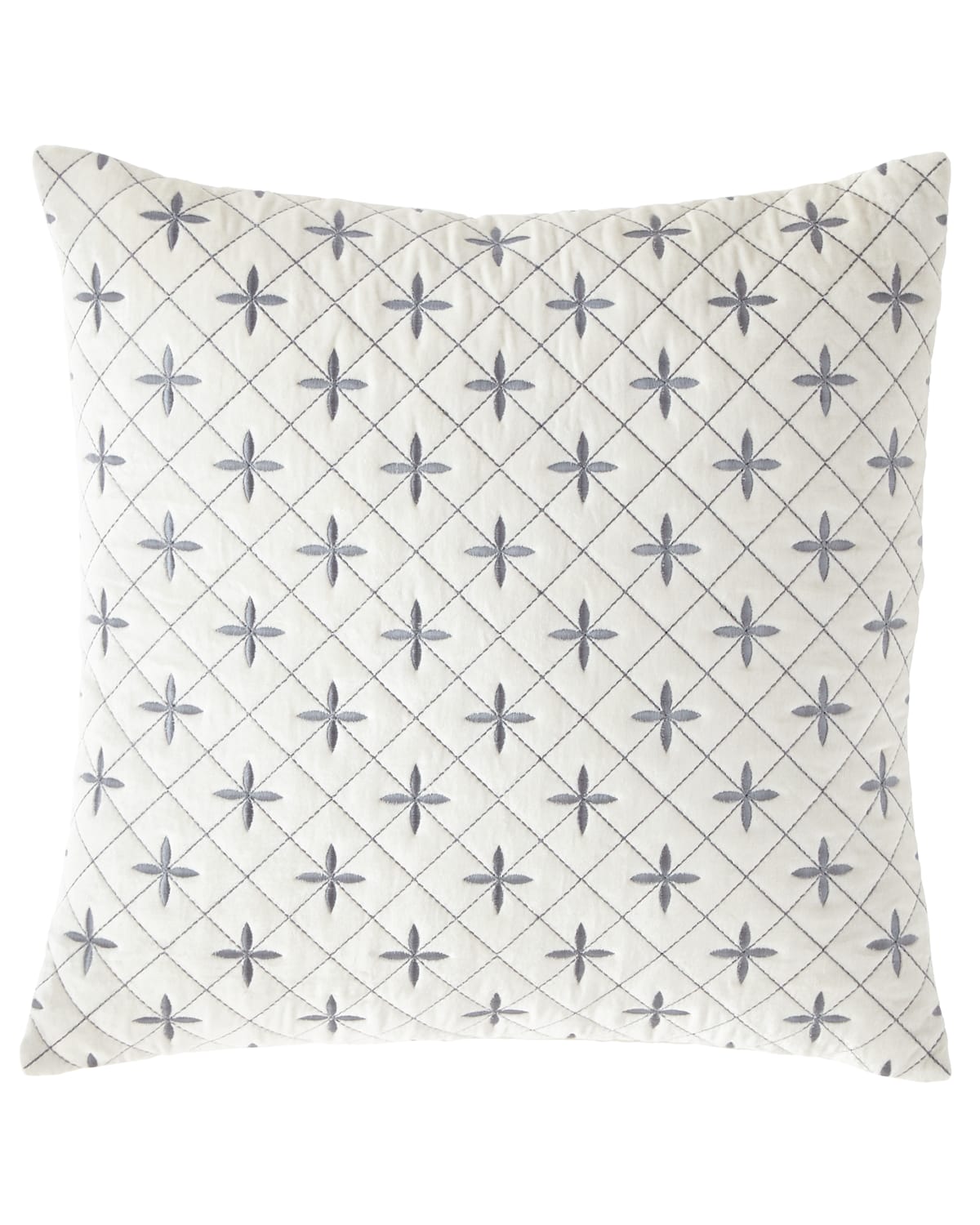 Image Callisto Home Darboux Embroidered Velvet Decorative Pillow