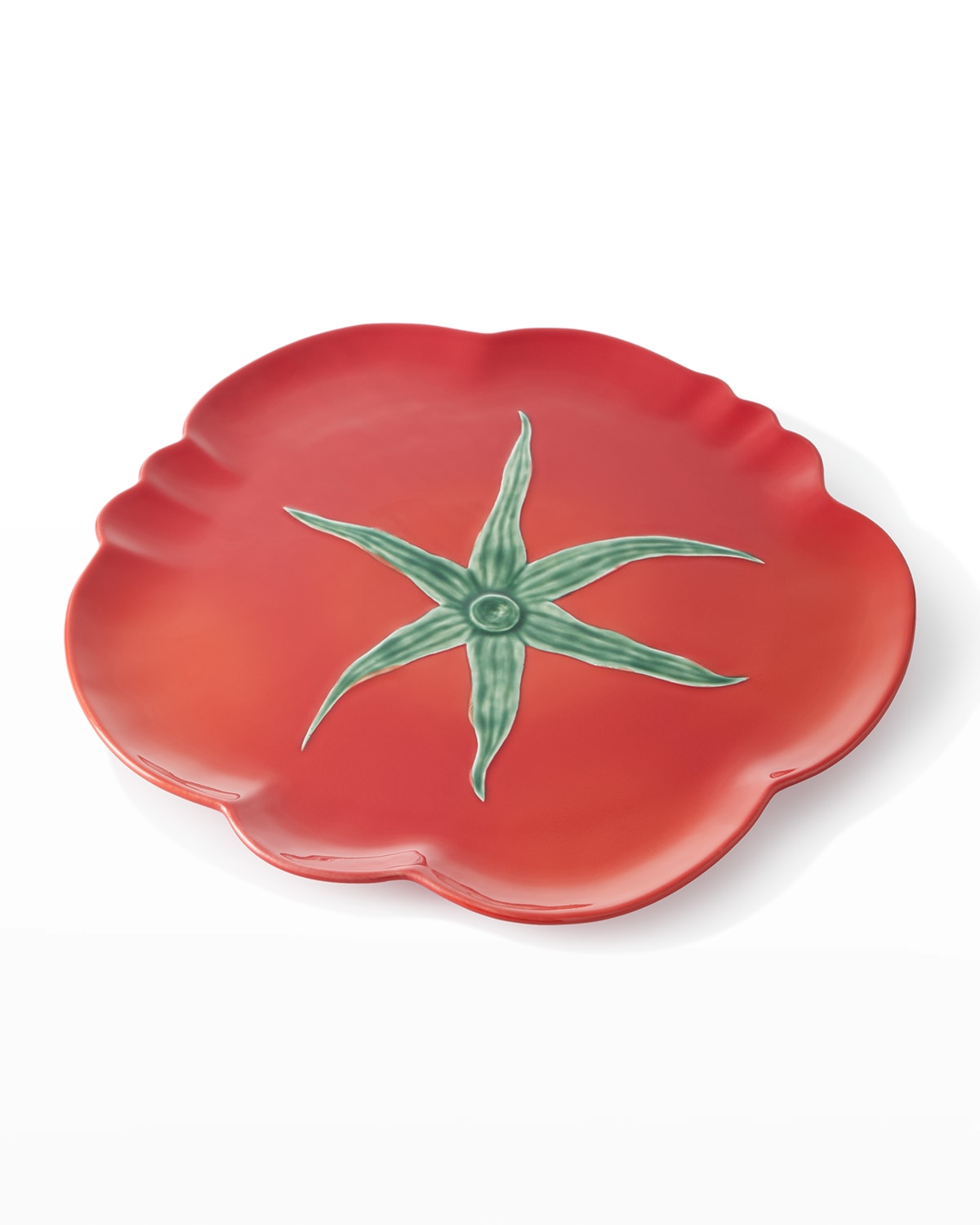 Image Bordallo Pinheiro Tomato Pizza Plate