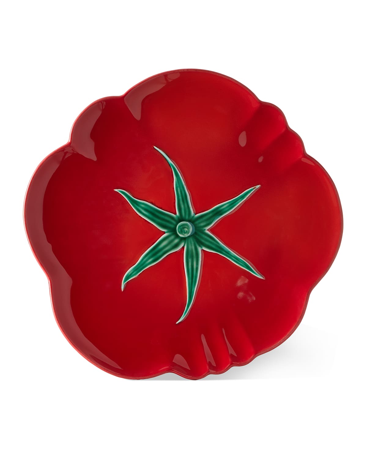 Image Bordallo Pinheiro Tomato Pizza Plate, 11.5"