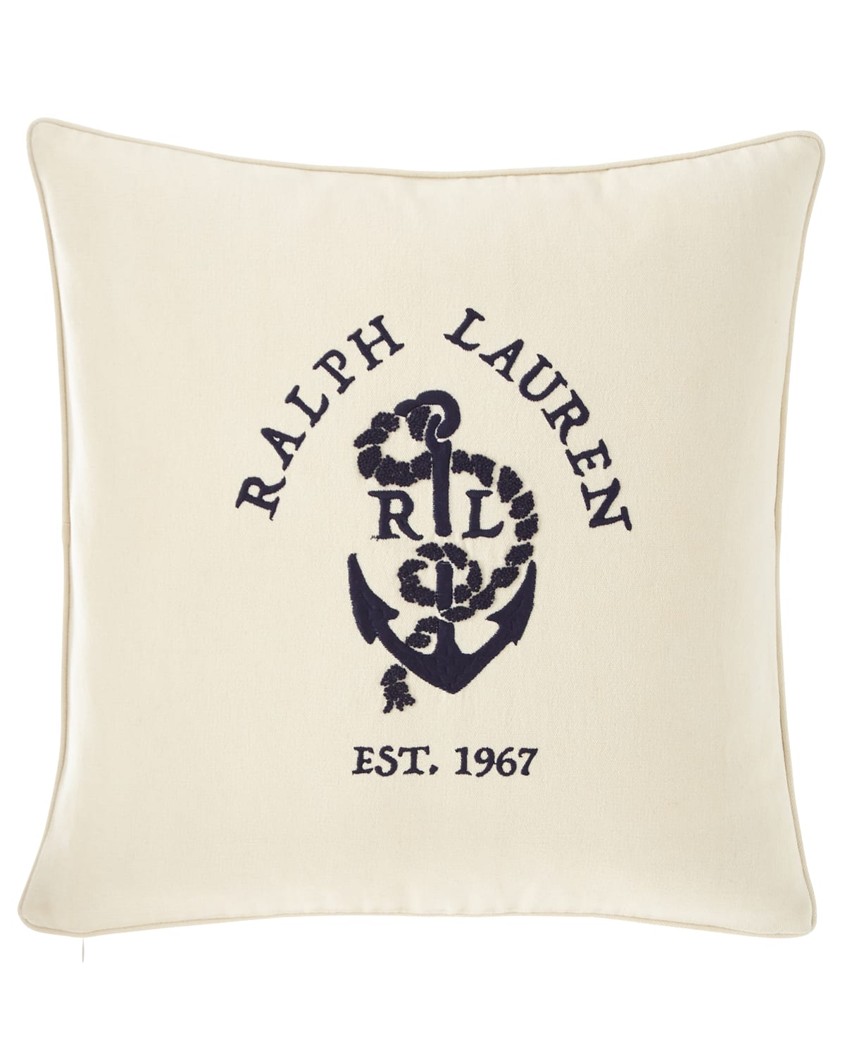 Image Ralph Lauren Home Lucille Decorative Pillow, 18"Sq.