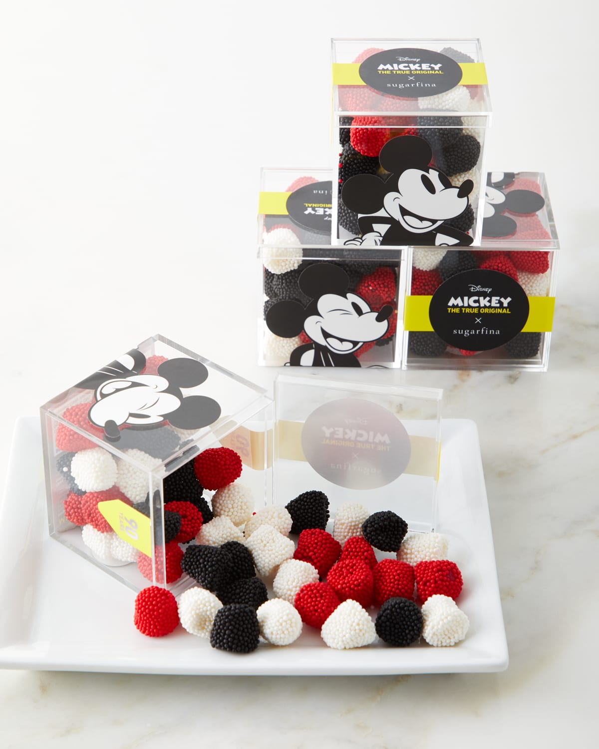 Image Sugarfina Disney Mickey Mouse Buttons 4-Piece Candy Bundle