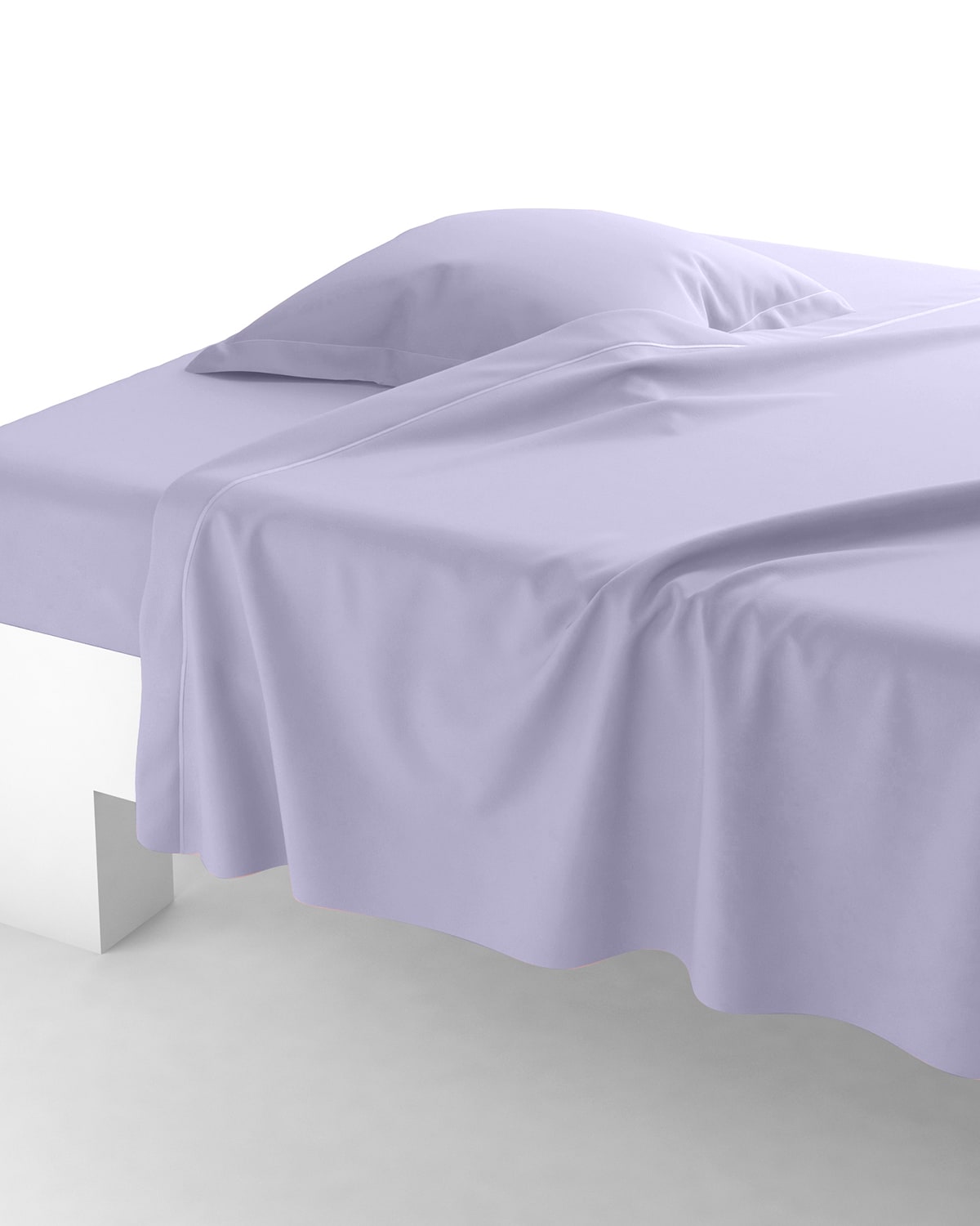 Image Anne de Solene Vexin 200 Thread-Count Flat Sheet, King