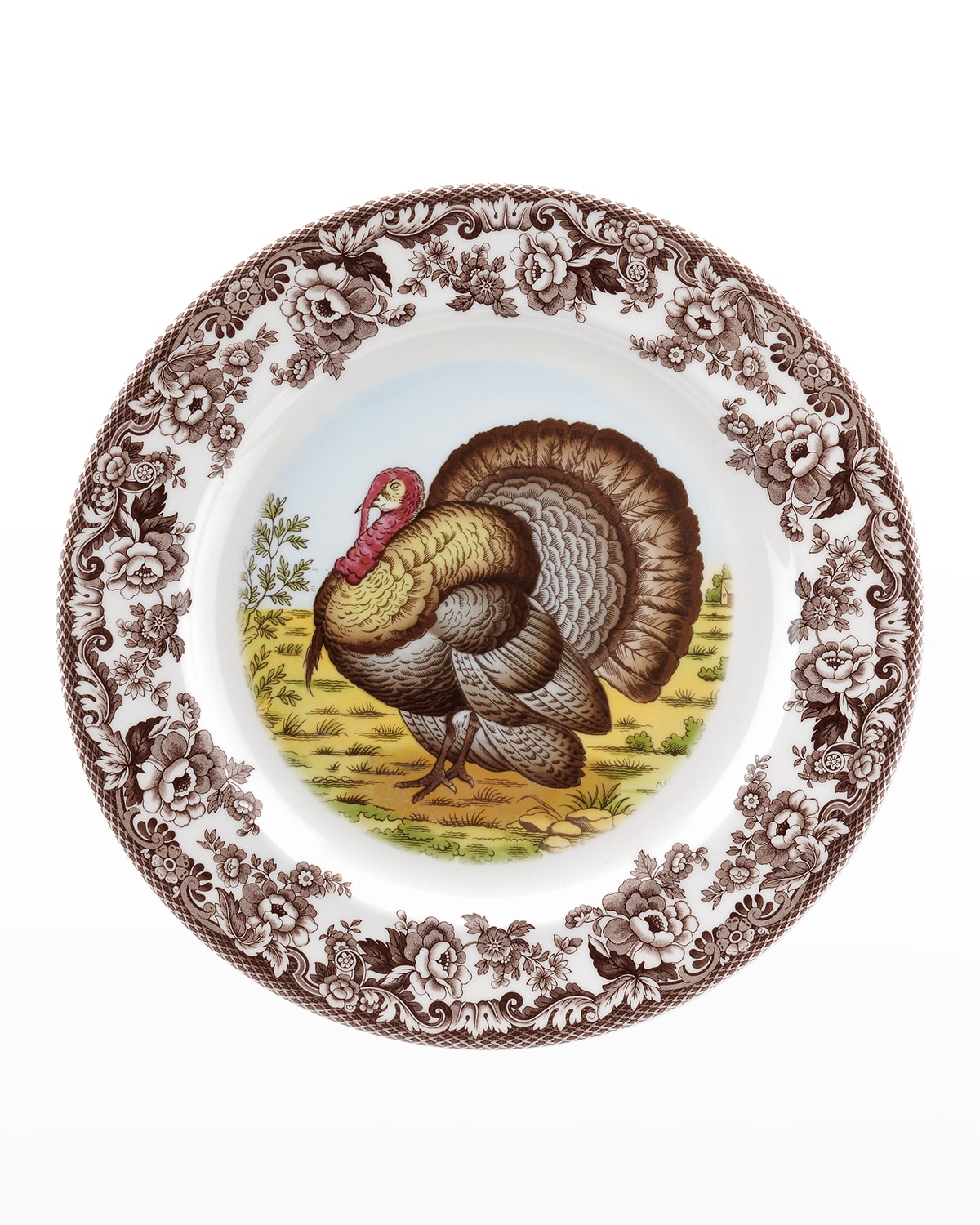 Image Spode Woodland Turkey Round Platter