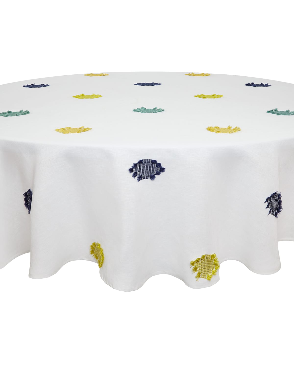 Image Mode Living Cap Ferrat Tablecloth, 90" Round