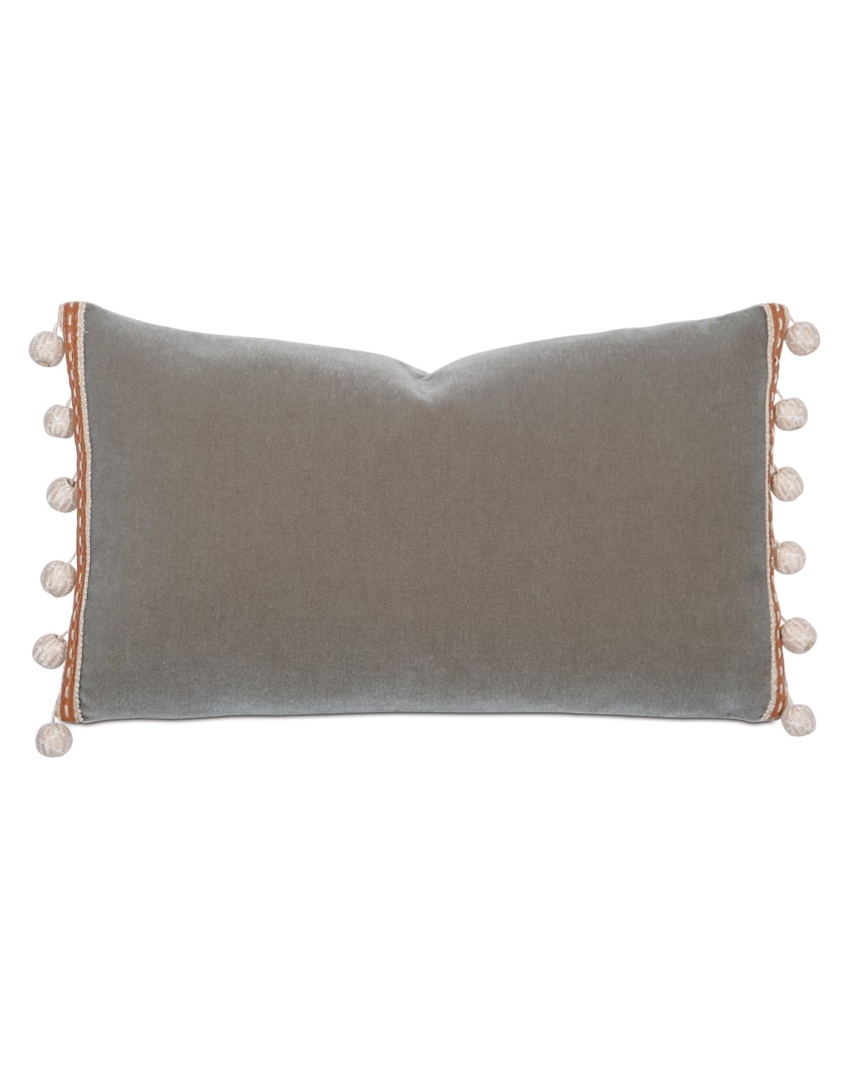Image Eastern Accents Canyon Clay Decorative Pillow w/ Pompom Tassels