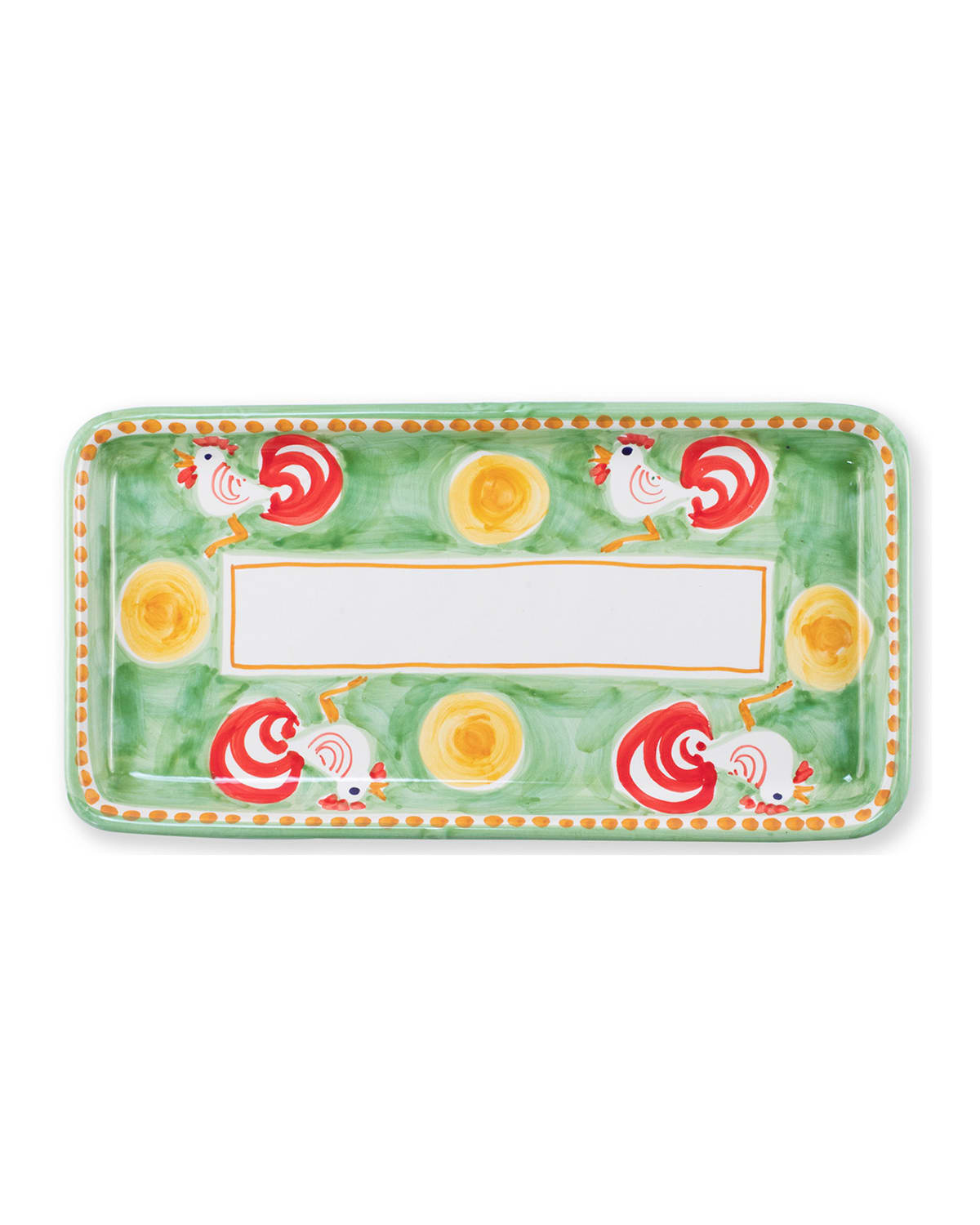 Image Vietri Campagna Gallina Rectangular Platter