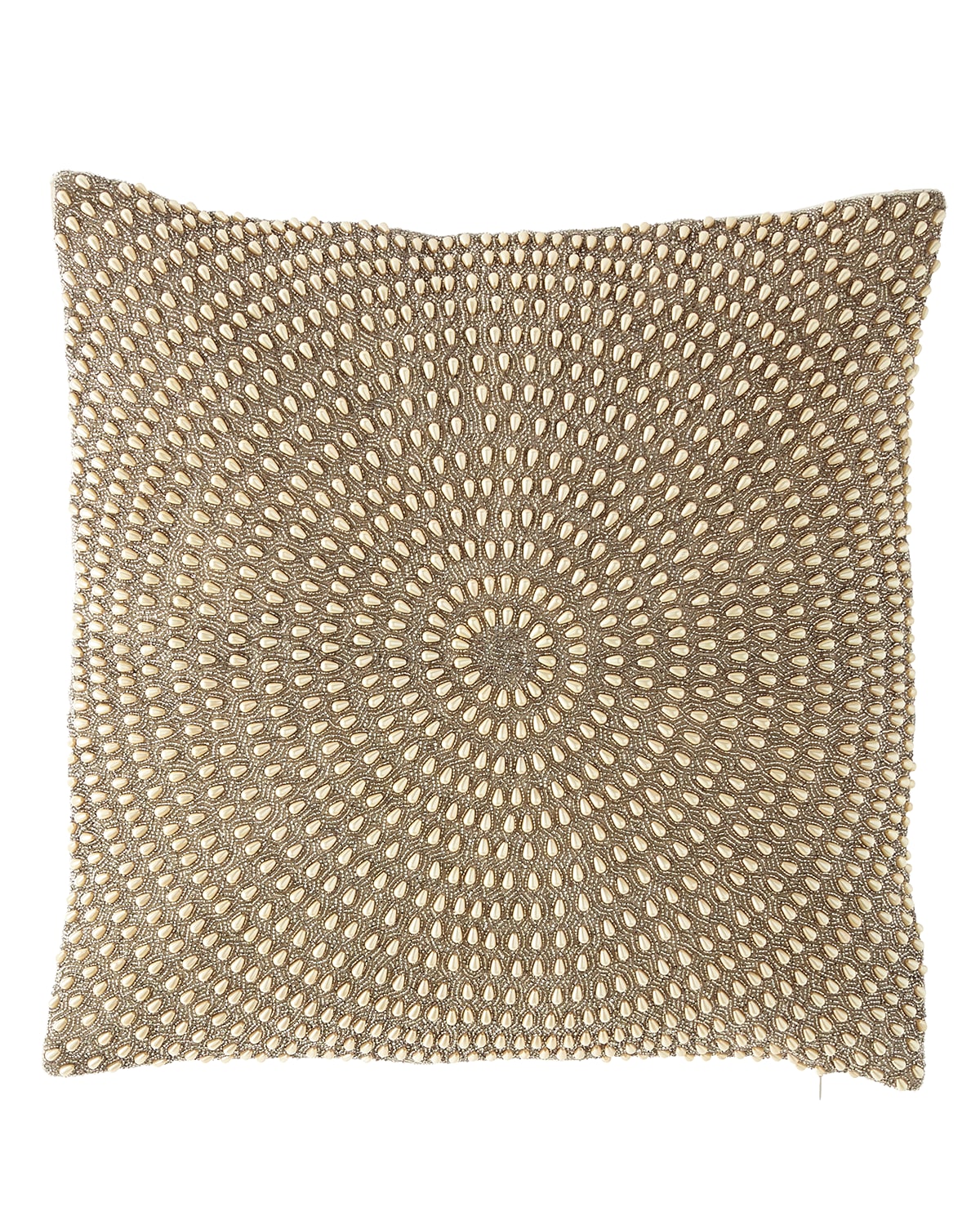 Image Isabella Collection by Kathy Fielder Sabrina Pearl Bead Embellished Pillow
