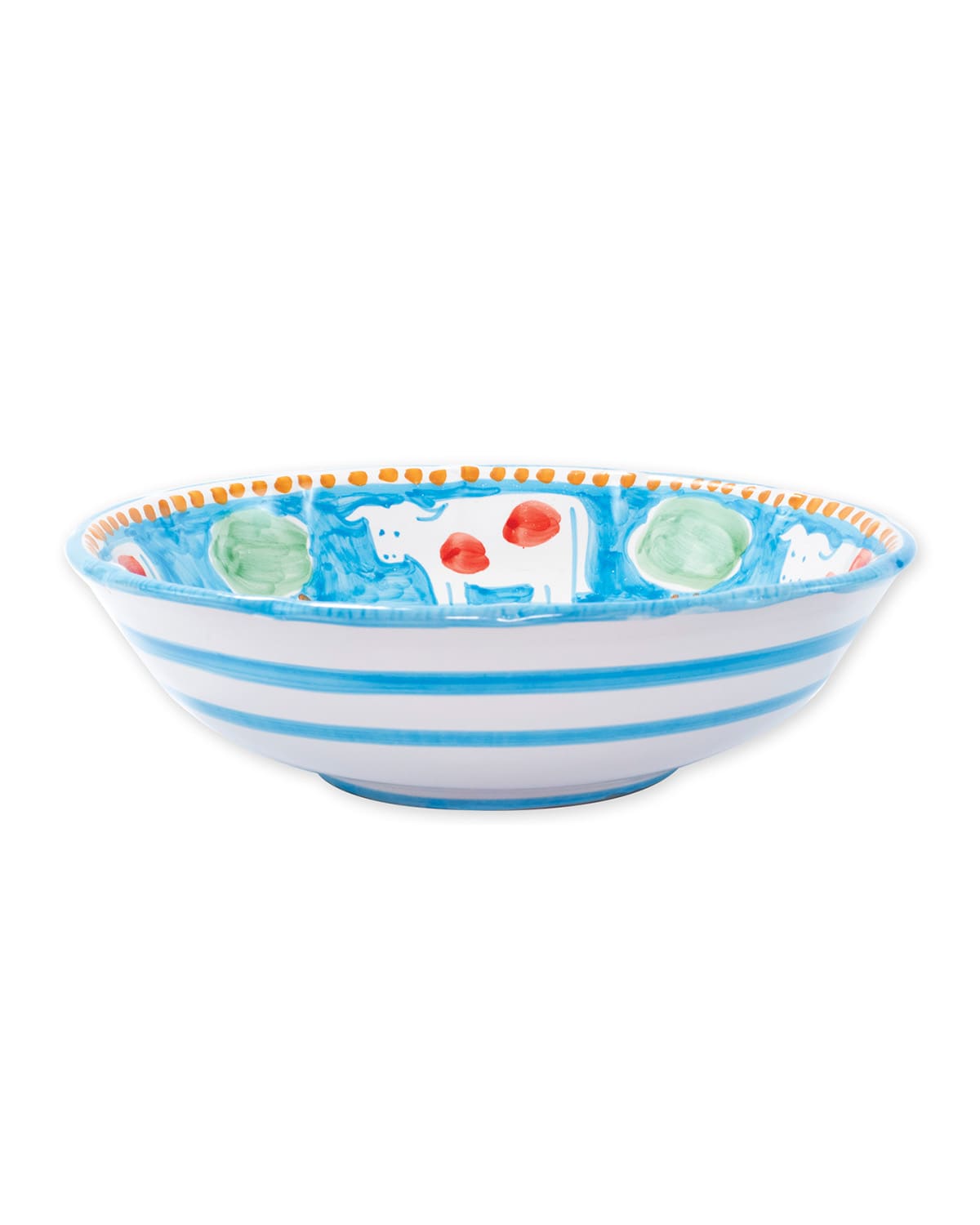 Image Vietri Campagna Mucca Large Serving Bowl