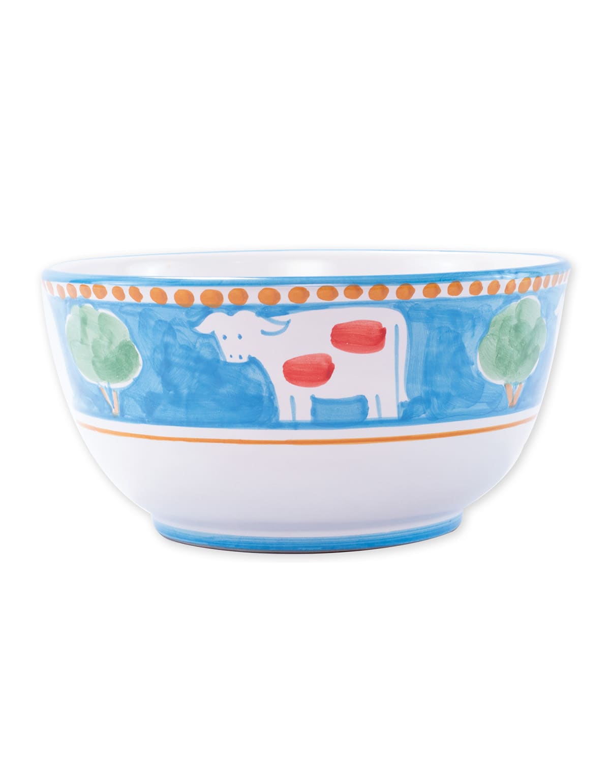 Image Vietri Campagna Mucca Deep Serving Bowl