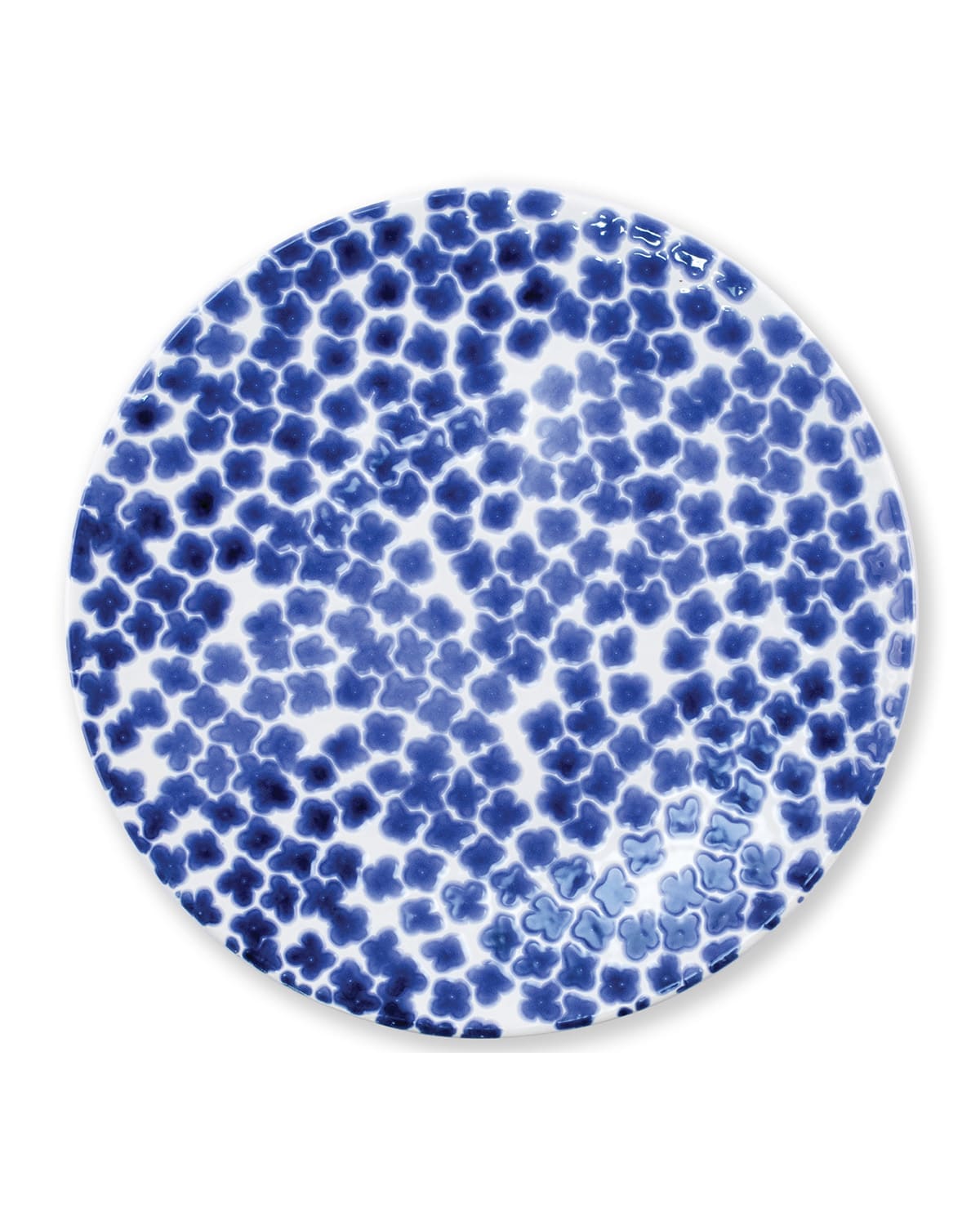Image Vietri Santorini Flower Dinner Plate