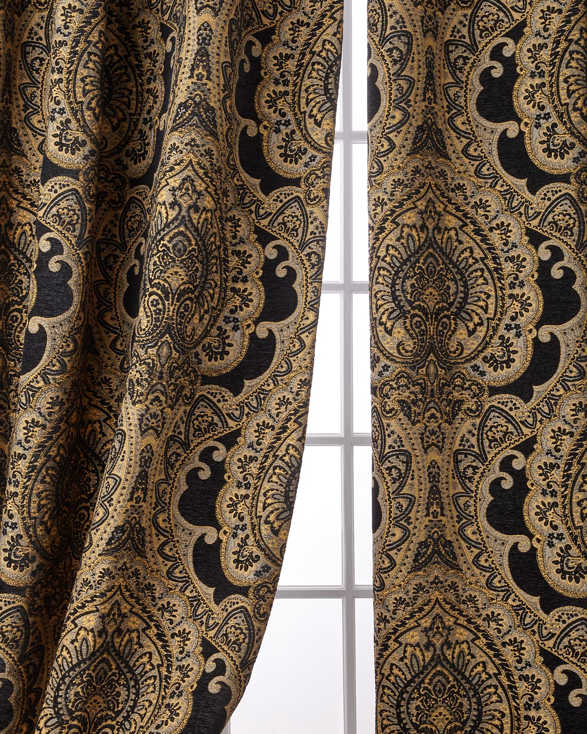 Image Austin Horn Collection Valour Curtain Panel Set, 108"