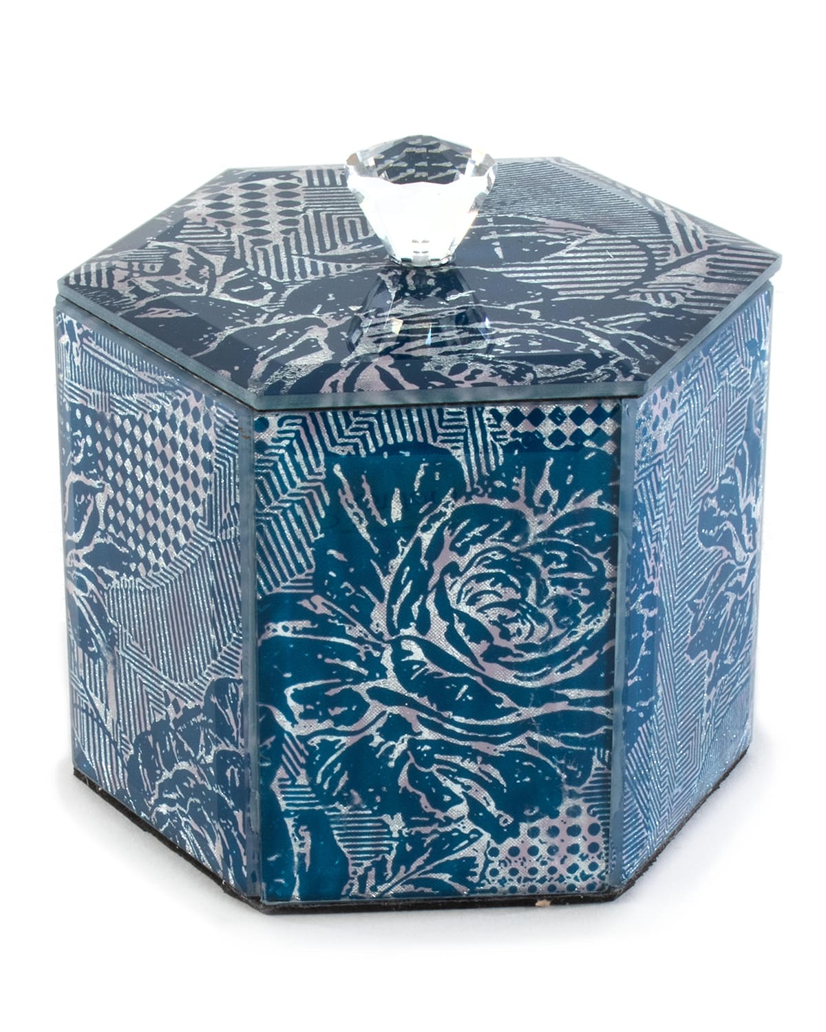 Image MacKenzie-Childs Royal Rose Cotton Box