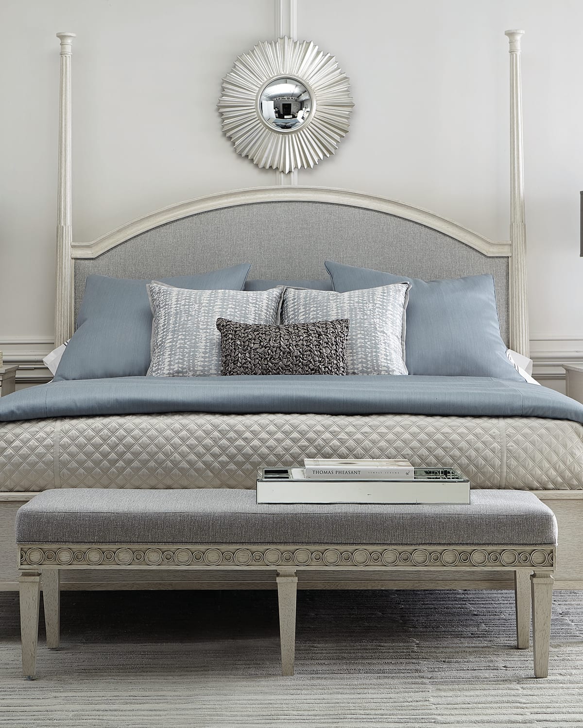 Image Bernhardt Allure Upholstered Queen Panel Bed