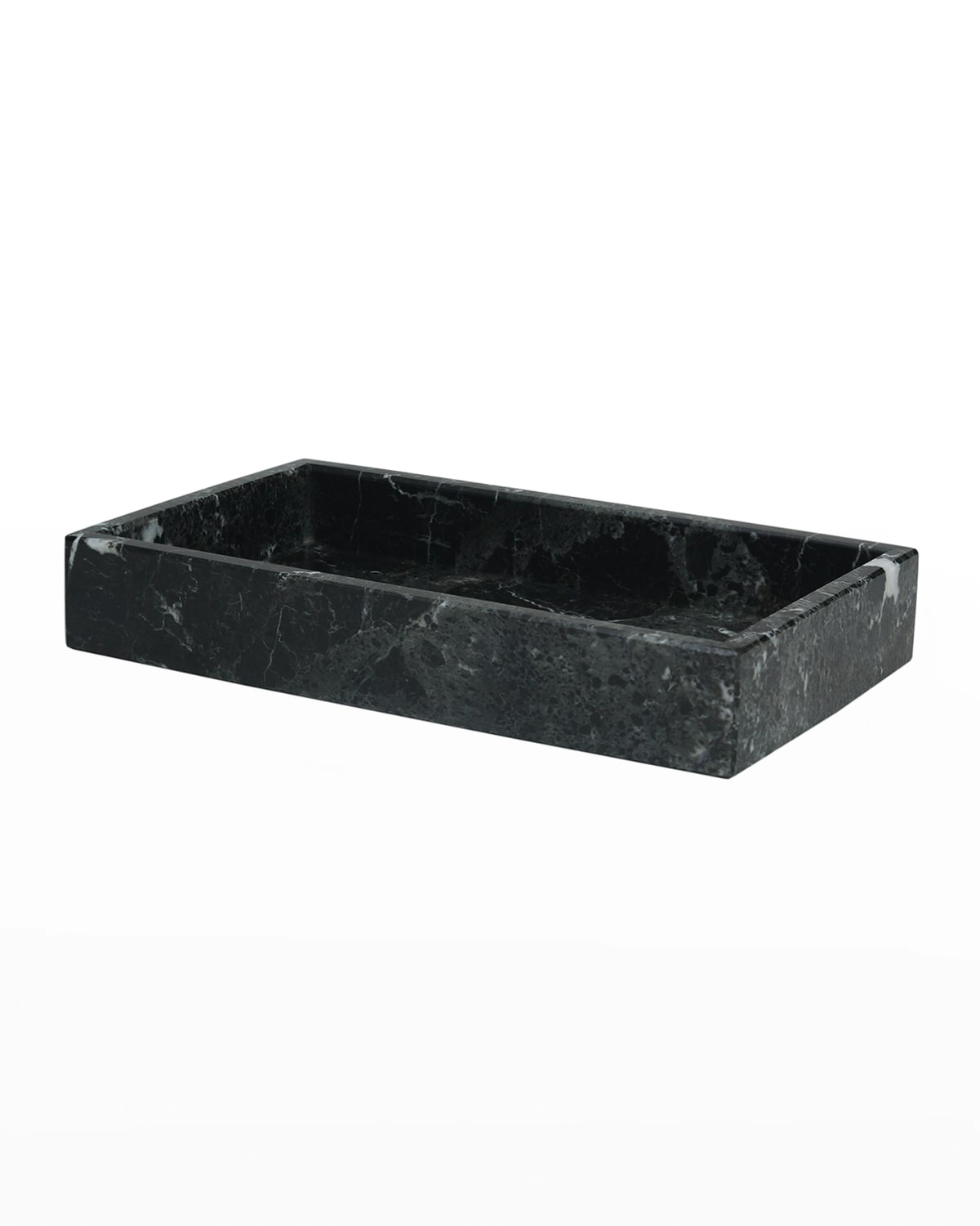 Image Marble Crafter Myrtus Collection Black Zebra Guest Towel Tray