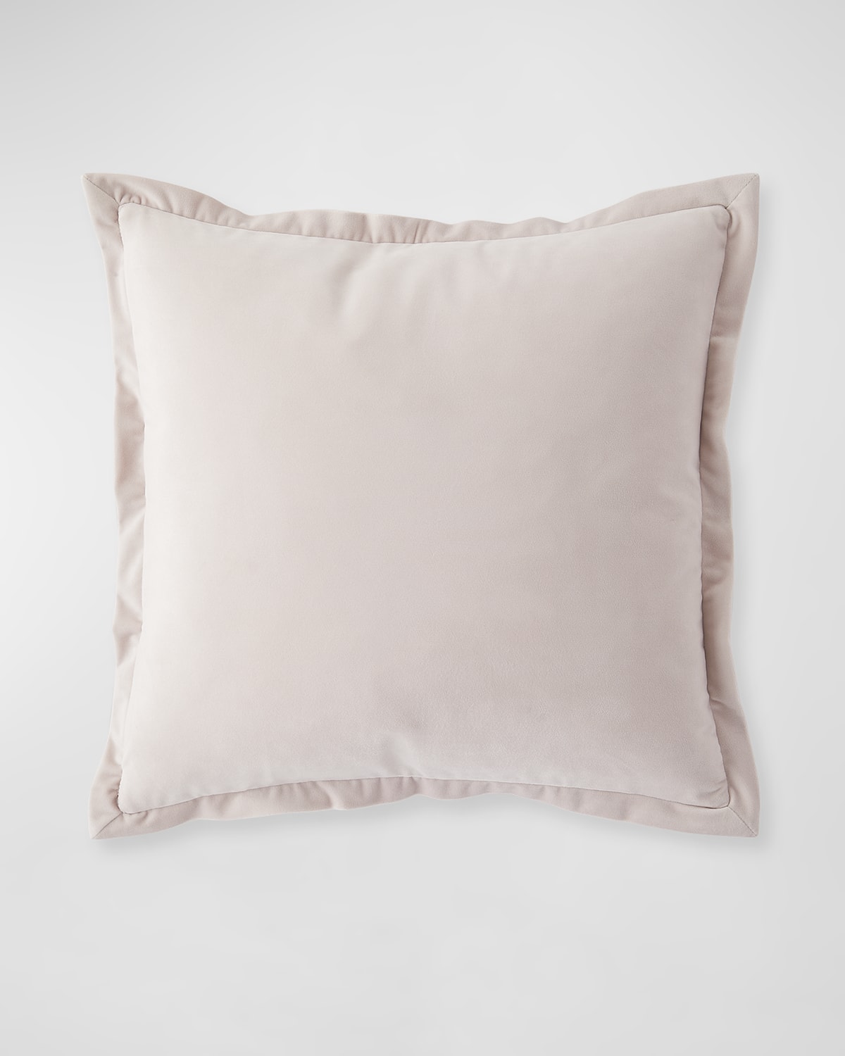 Image Austin Horn Collection Thalia Velvet Feather/Down Pillow, Blush