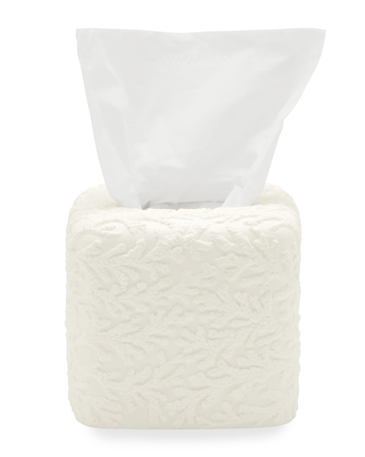 Pigeon and Poodle Alanya Round Brush Holder, White and Matching Items