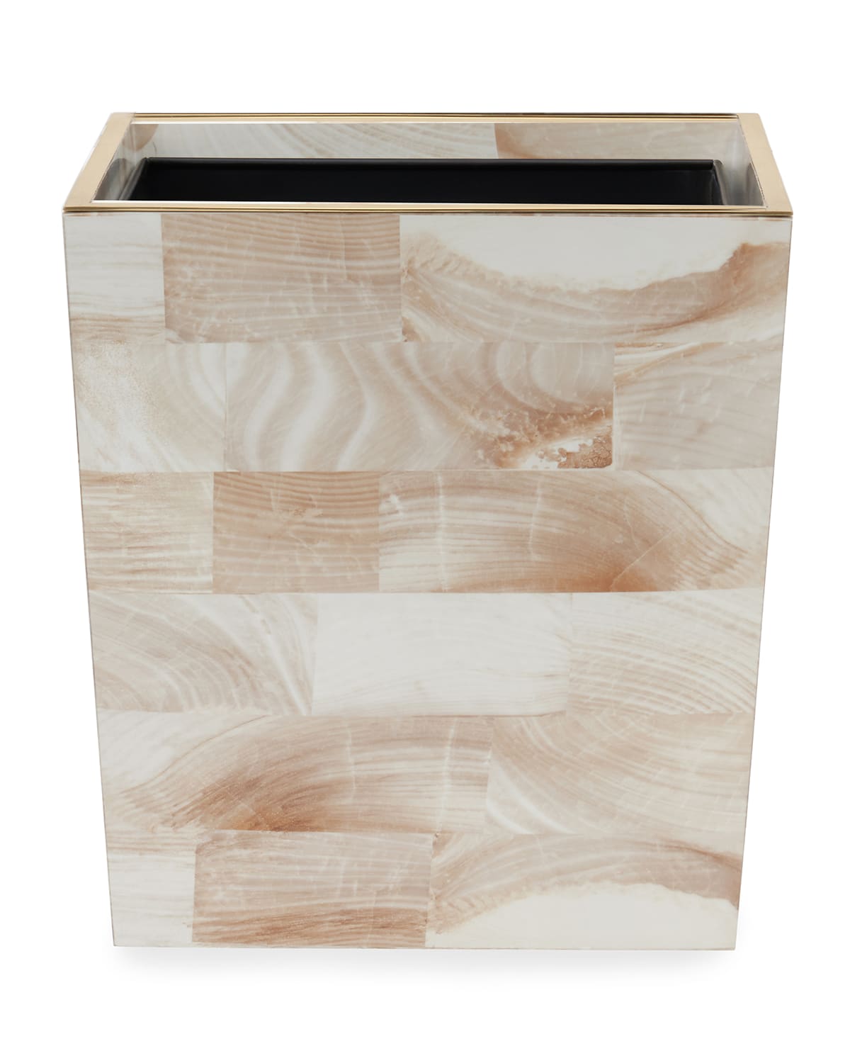Image Pigeon and Poodle Palermo II Rectangular Tapered Wastebasket