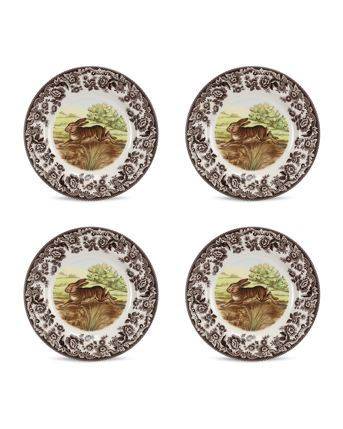 Image Spode Woodland Salad Plates, Set of 4