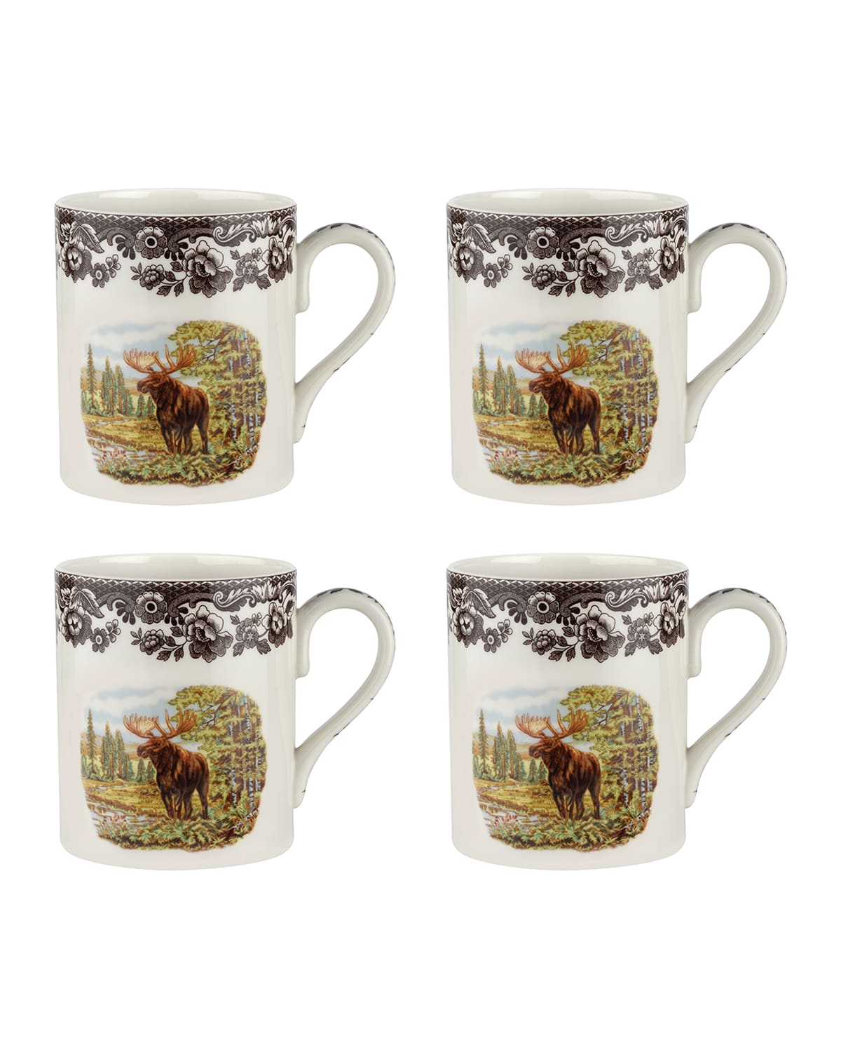 Image Spode Woodland Mug, Set of 4
