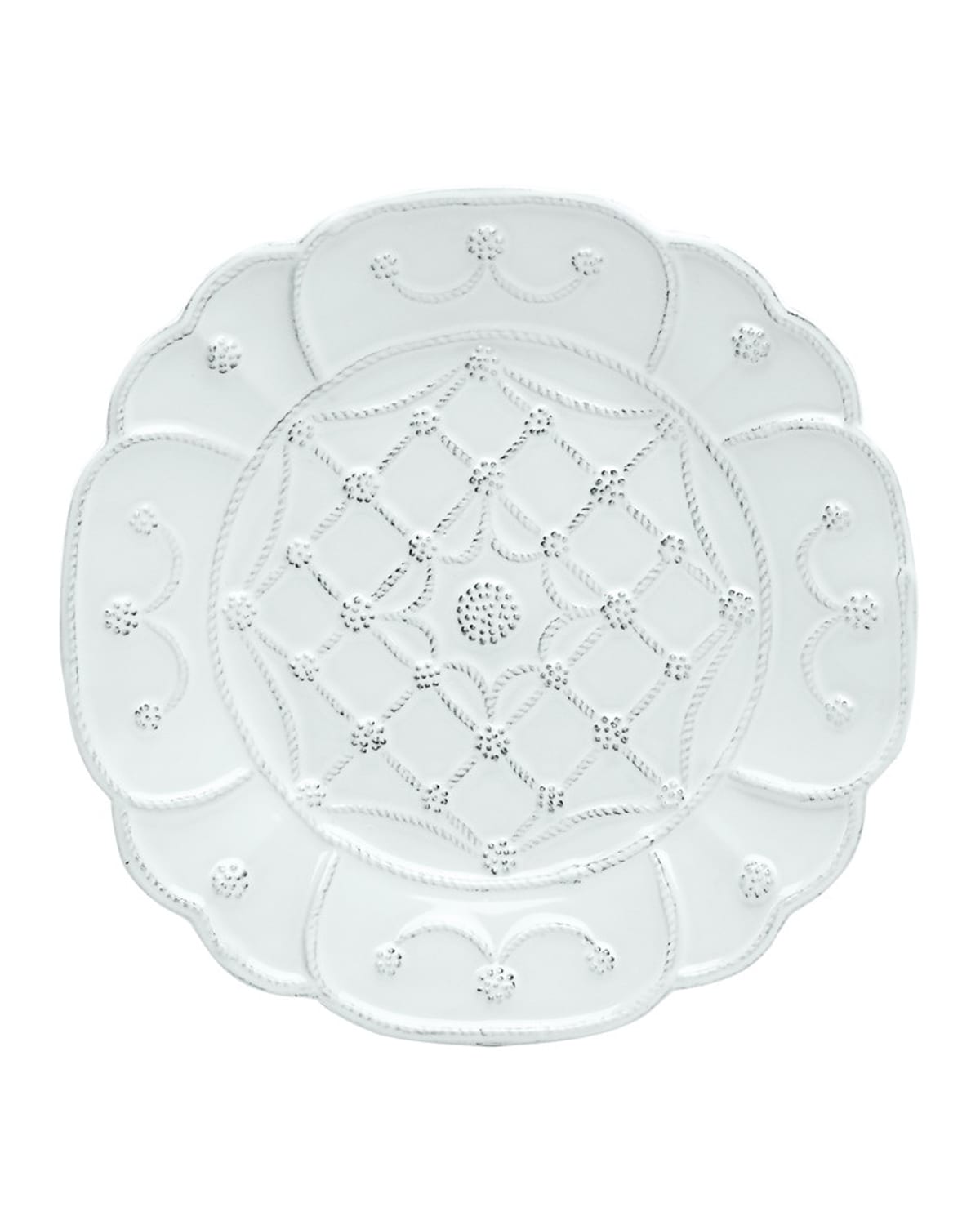 Image Juliska Jardins du Monde Villandry Dessert/Salad Plate - Whitewash