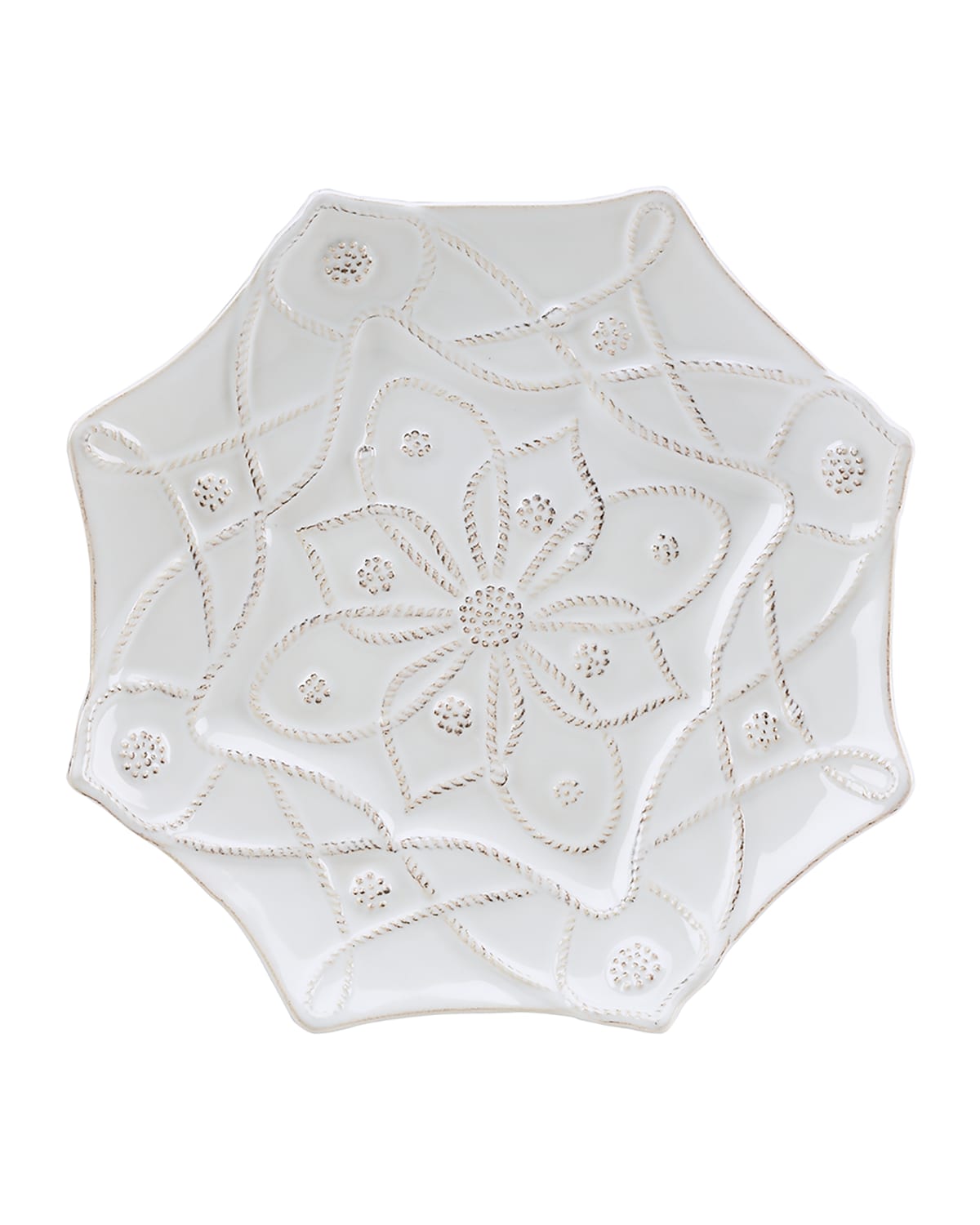 Image Juliska Jardins du Monde Alcazar Dessert/Salad Plate - Whitewash