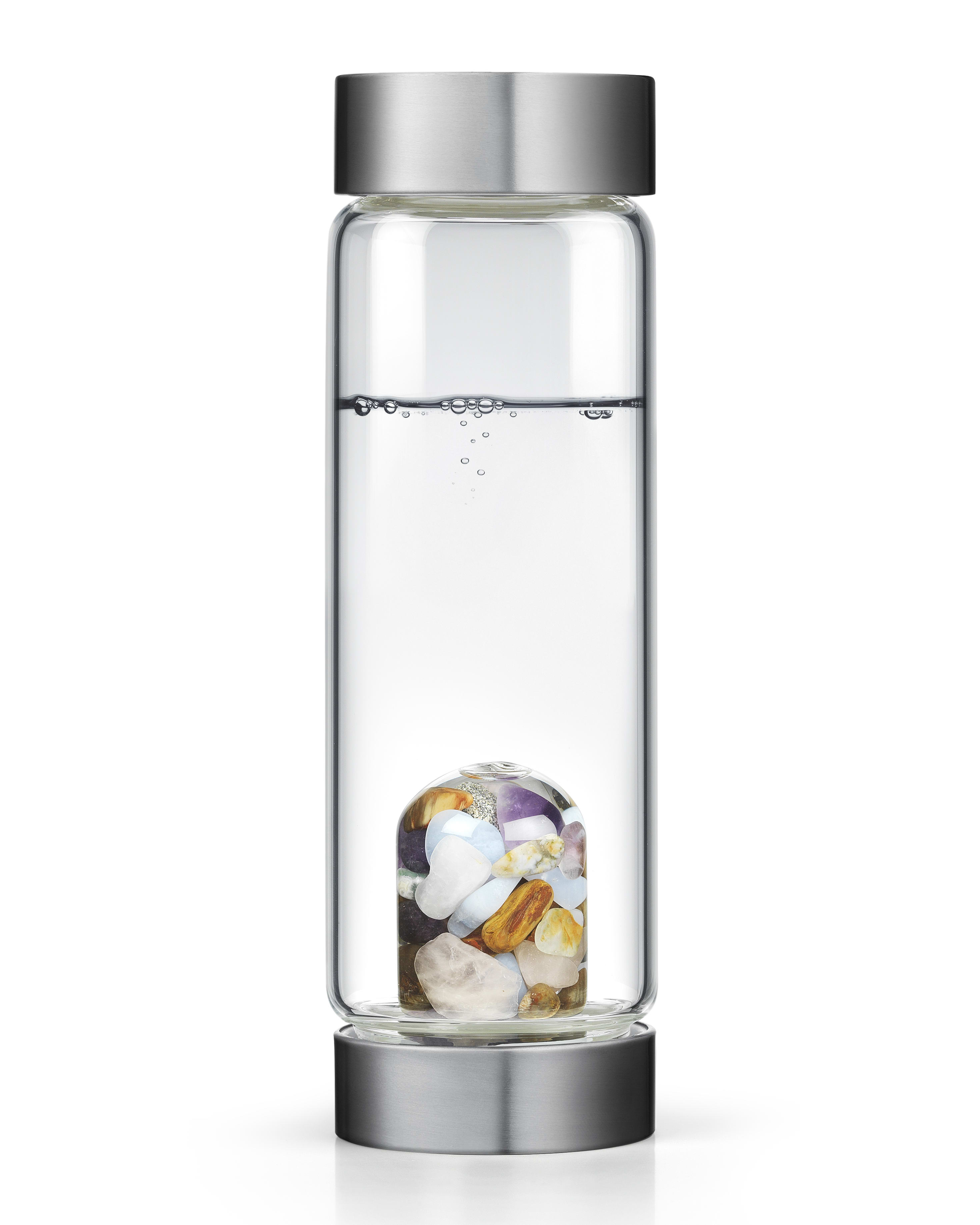 Image Gem Water by VitaJuwel Five Elements Glass Bottle