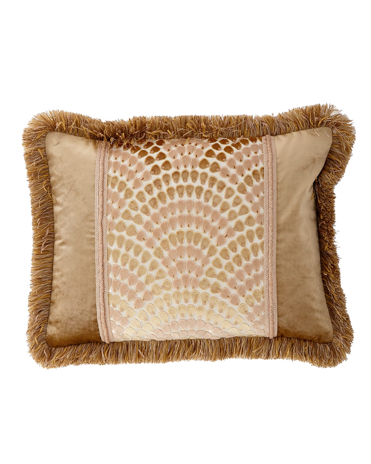 Image Dian Austin Couture Home Rosamaria Standard Sham with Fringe