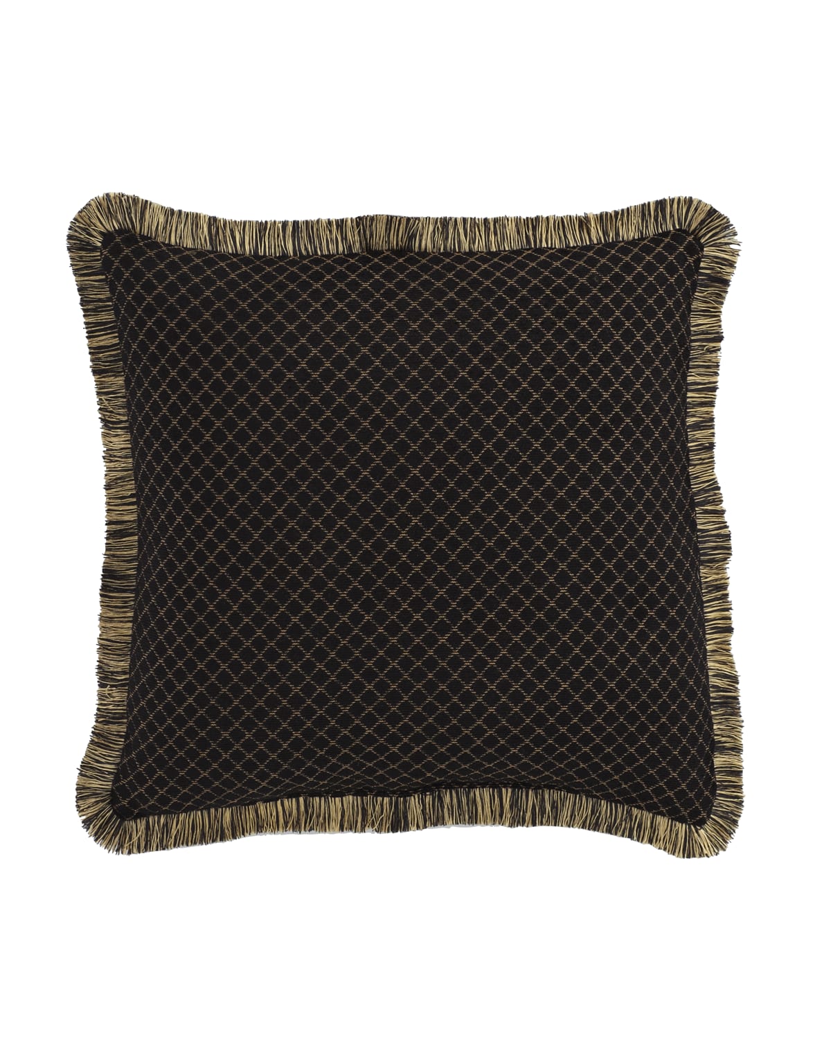 Image Austin Horn Collection Gustone Diamond-Pattern Pillow, 19"Sq.