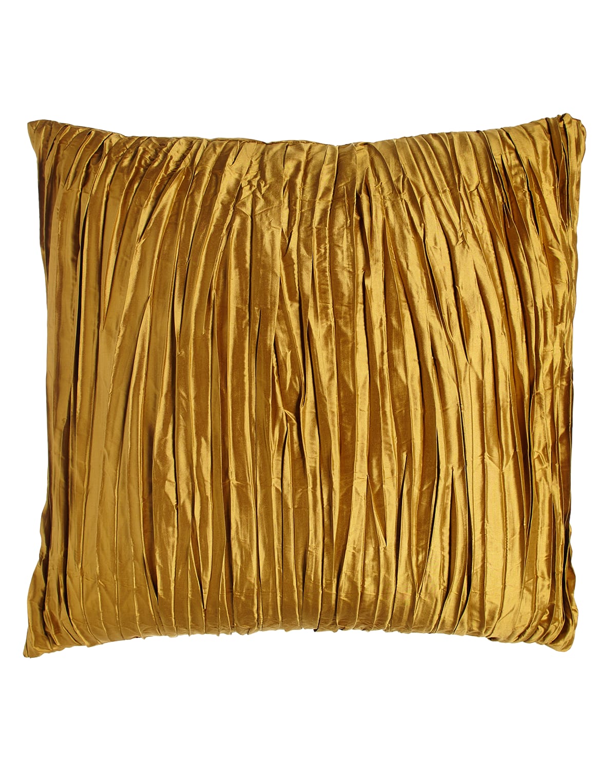 Image Austin Horn Collection Royale Reversible Gold Silk European Sham