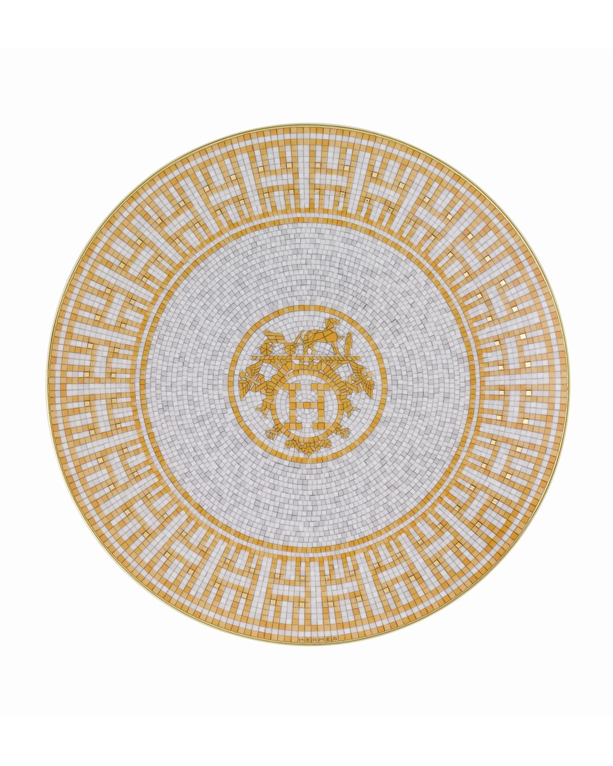 Image Hermes Mosaique au 24 Dessert Plate