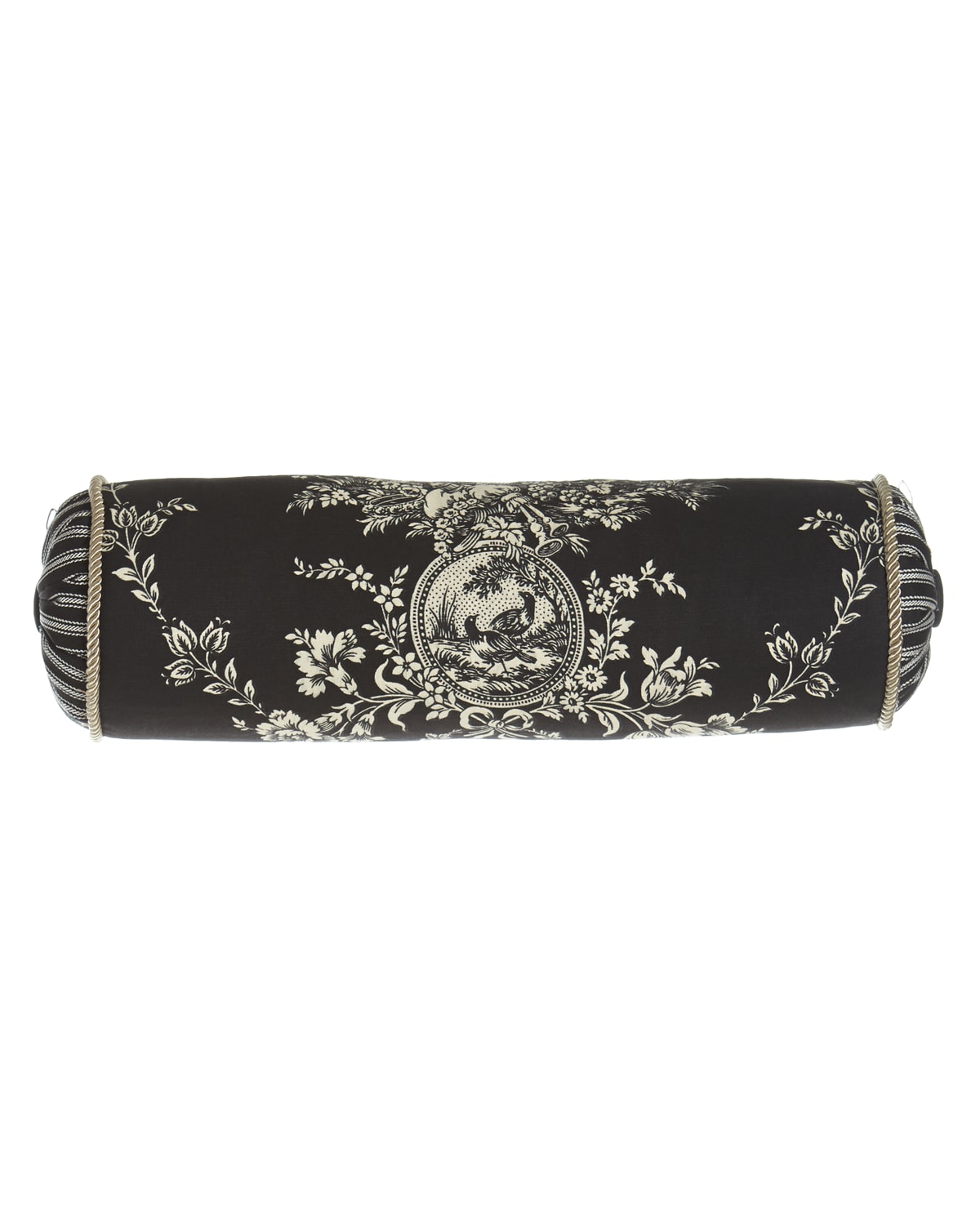 Image Sherry Kline Home "French Toile" Neck Roll Pillow, 6" x 20"