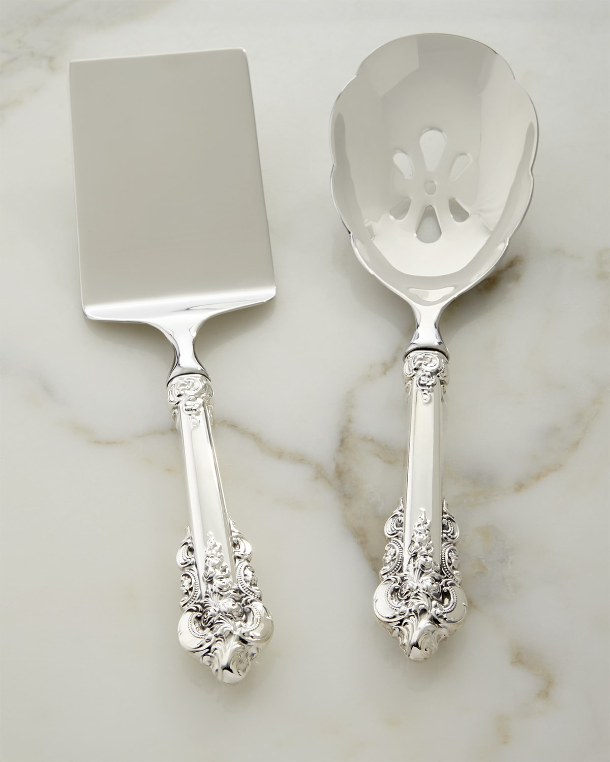Image Wallace Silversmiths Grande Baroque 75th Anniversary Buffet Set
