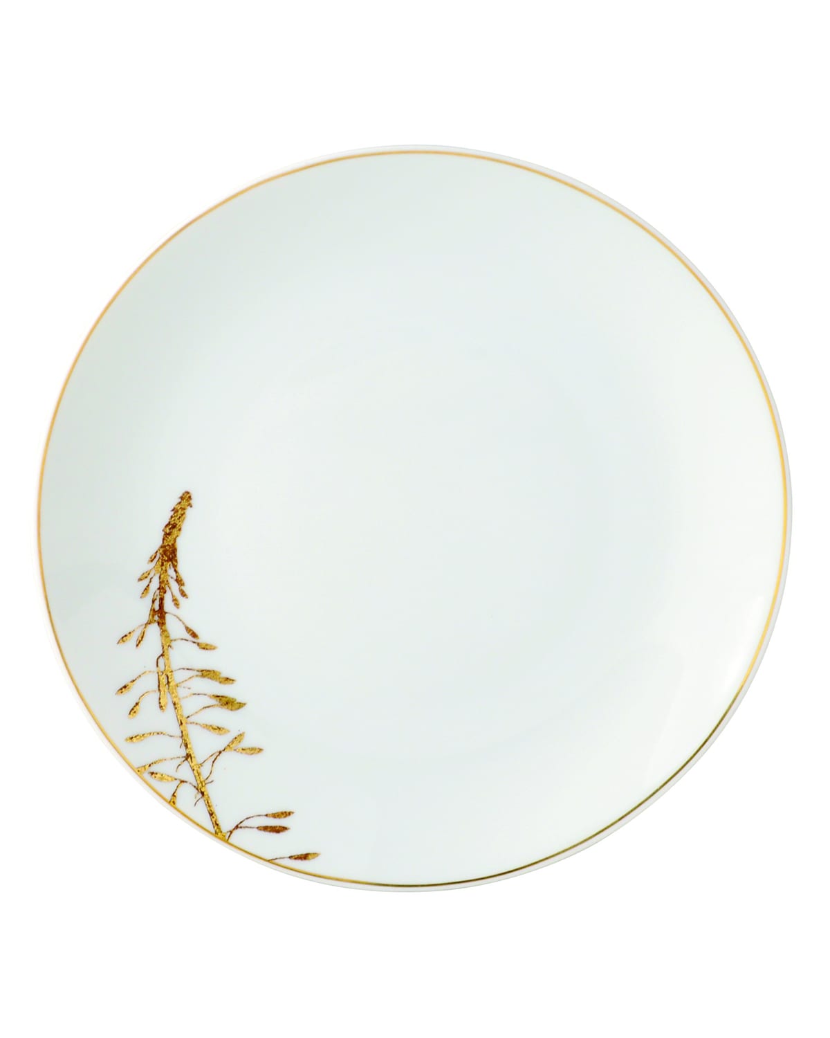 Image Bernardaud Vegetal Gold Bread & Butter Plate