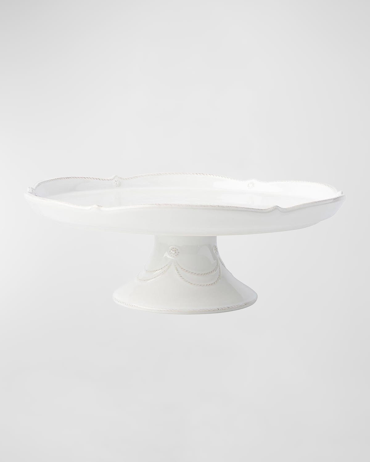 Image Juliska Berry & Thread Whitewash 14" Cake Stand
